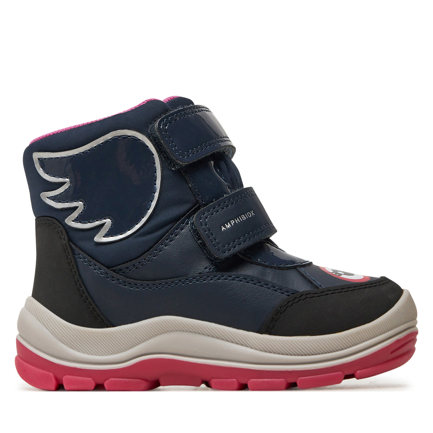 Snehule Geox B Flanfil Girl B Abx B463WA 054FU C4268 S Tmavomodrá