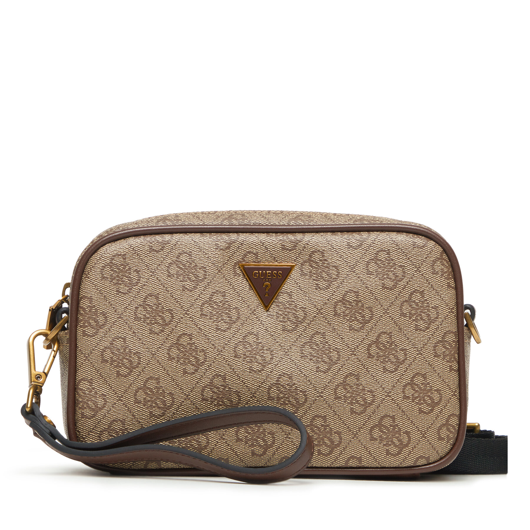 Taška cez rameno Guess Vezzola Smart Accessories PMEVZL P3145 Béžová