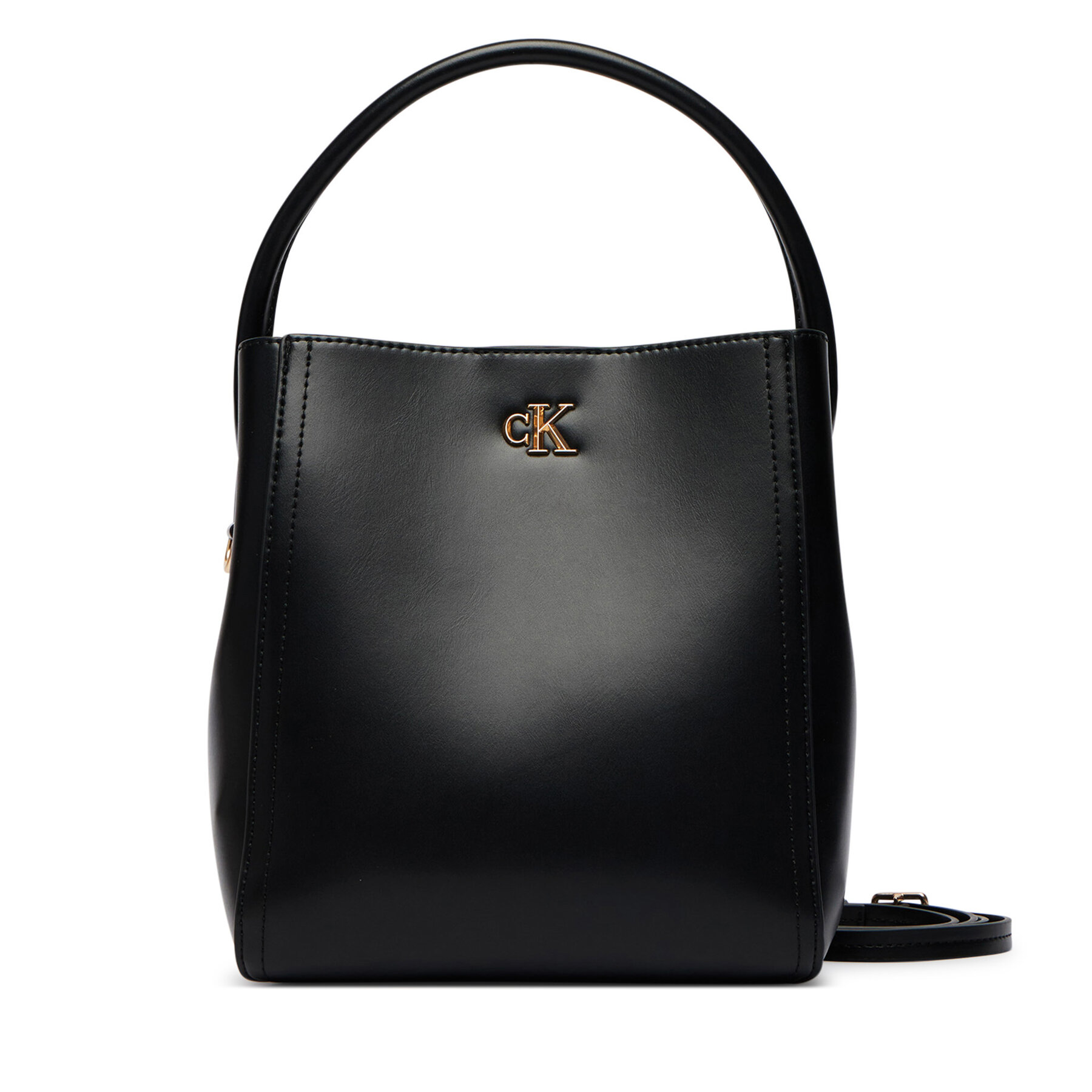 Τσάντα Calvin Klein Ck Bucket With Strap LV04F3174G Μαύρο