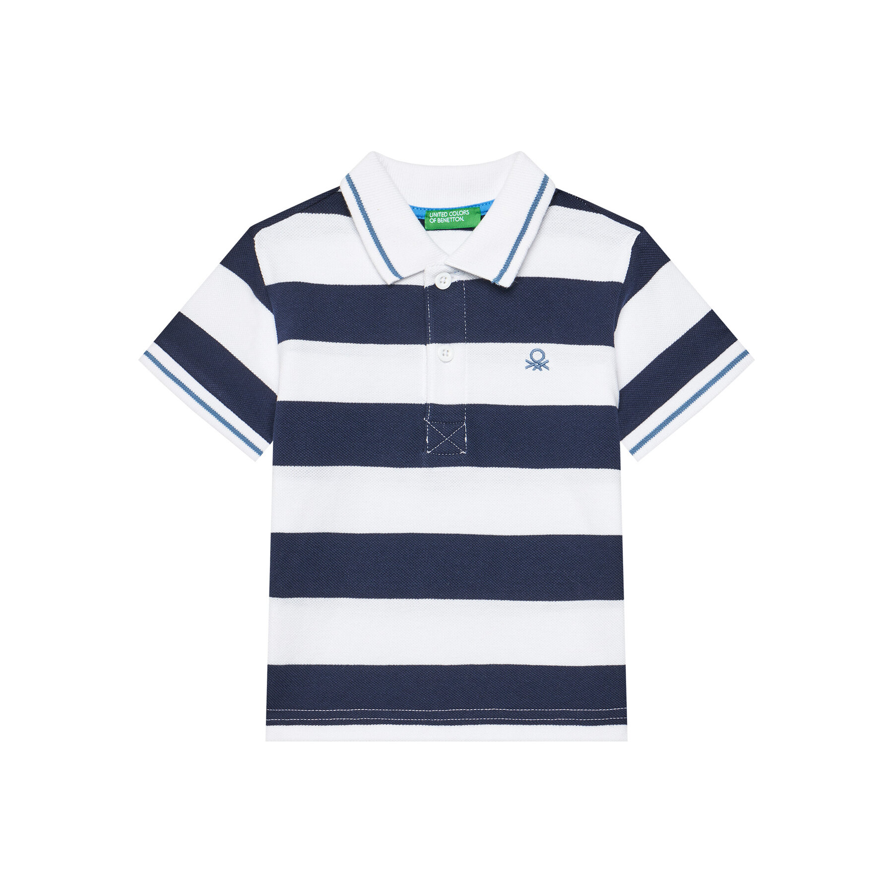 United Colors Of Benetton Polo 39QAG300V Σκούρο μπλε Regular Fit