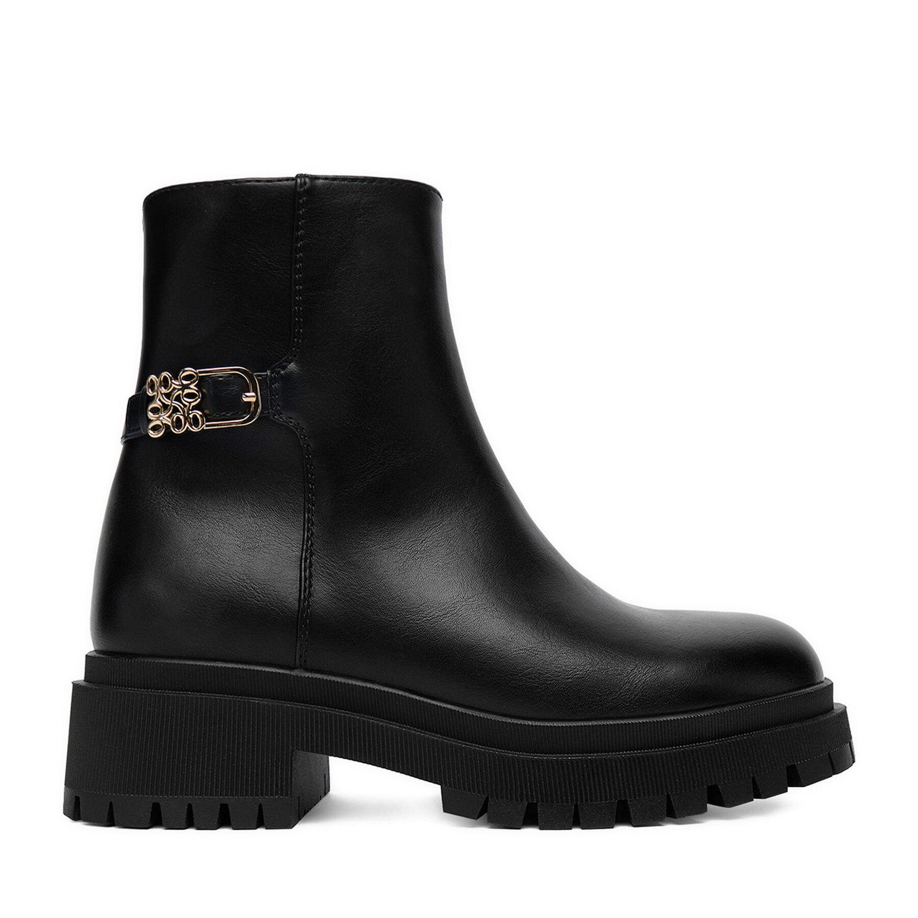 Bokacsizma Nine West CEO-LAYLA-01 Fekete