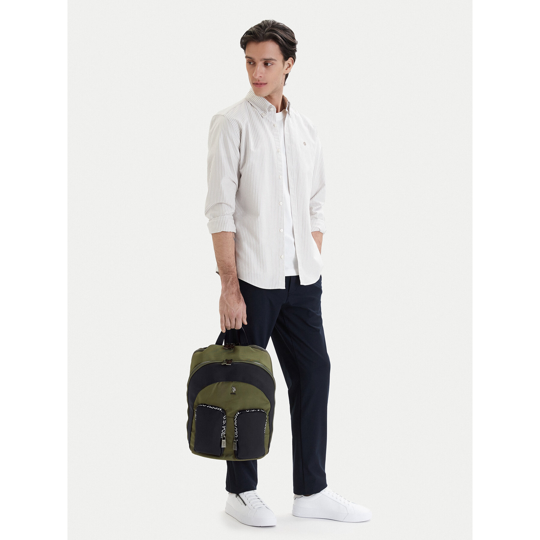Hátizsák U.S. Polo Assn. BIUXT6257MPJ Zöld