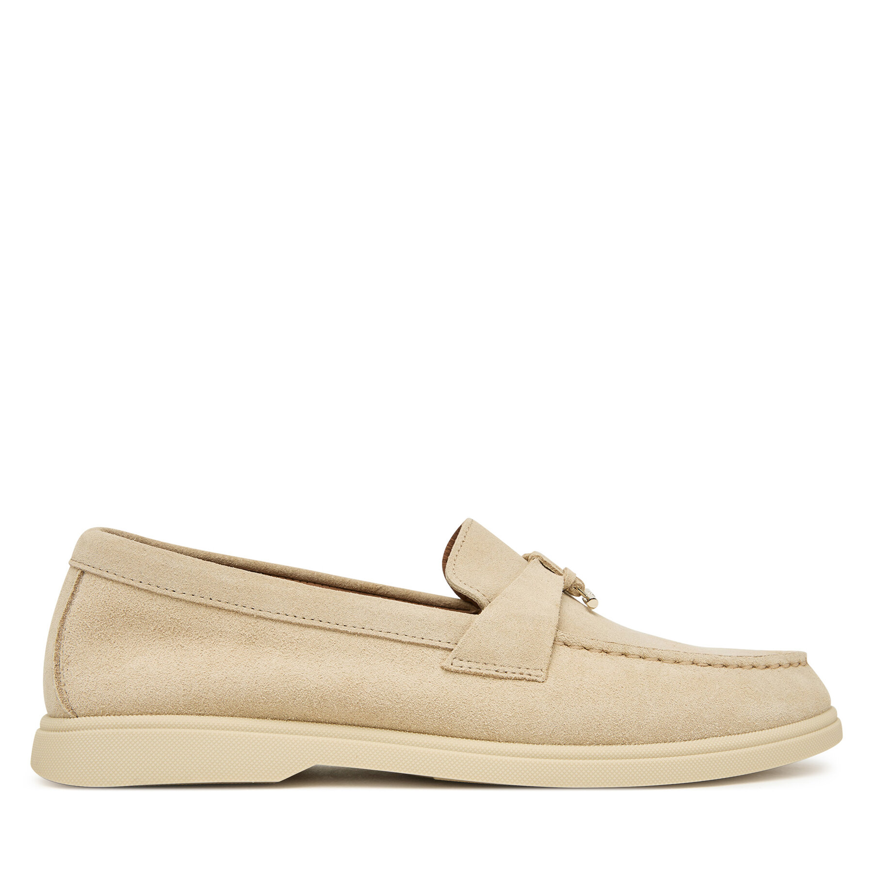 Loaferice BOSS Sienne 50573418 Bež