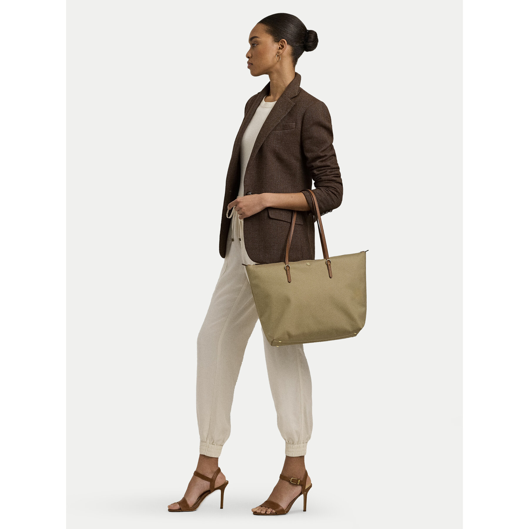 Kabelka Lauren Ralph Lauren Keaton 31 431950007003 Hnedá