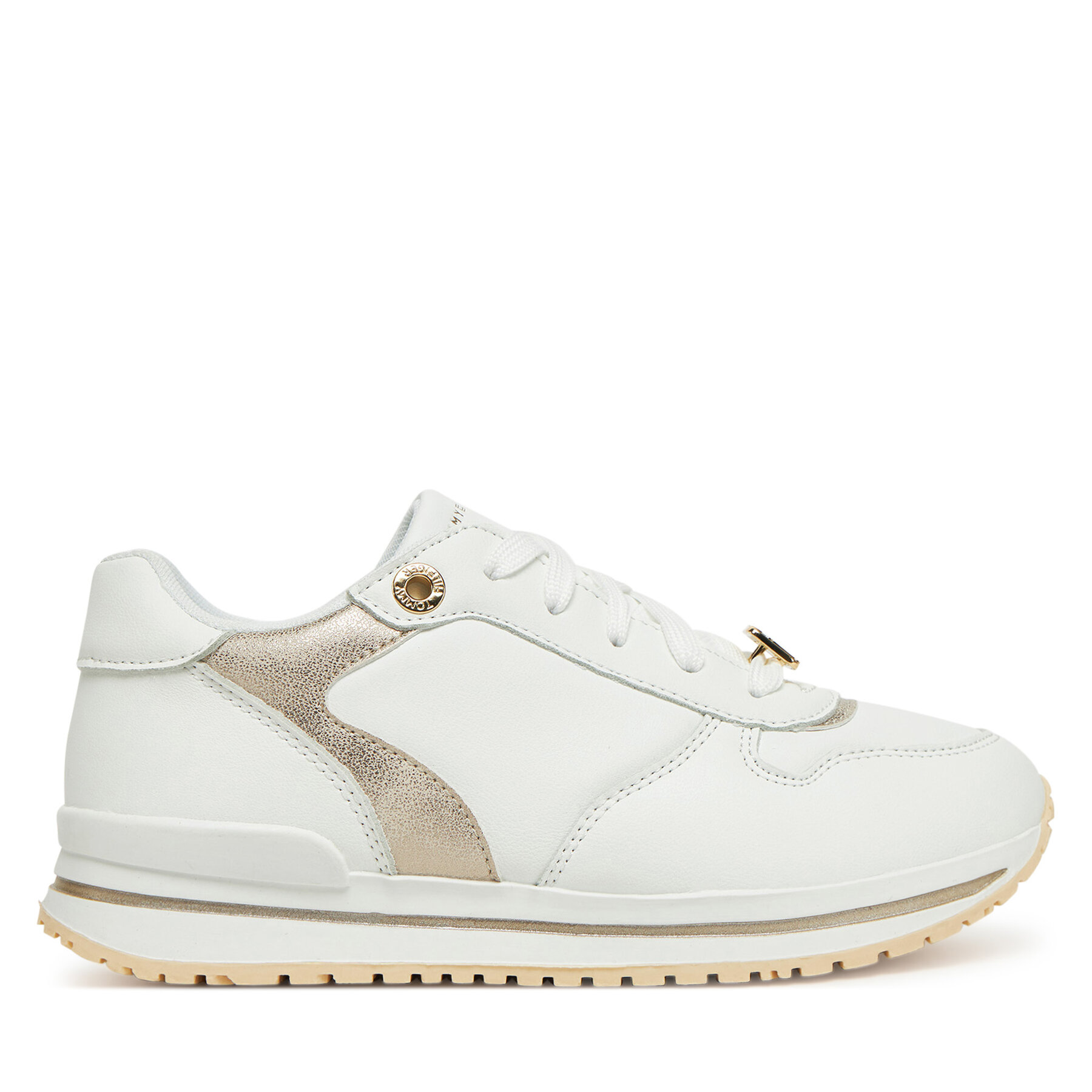 Сникърси Tommy Hilfiger Low Cut Lace-Up Sneaker T3A9-33765-1355 S Бял