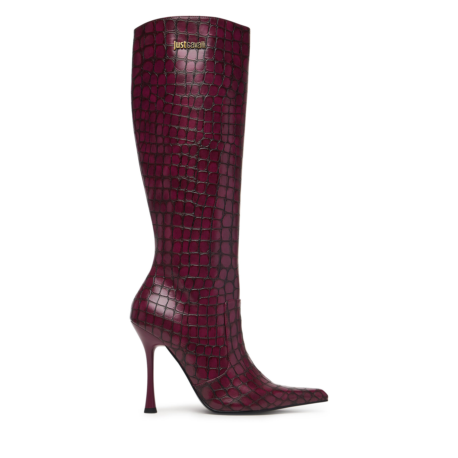 Μπότες Just Cavalli 81RA3S64 ZSE86 Μπορντό