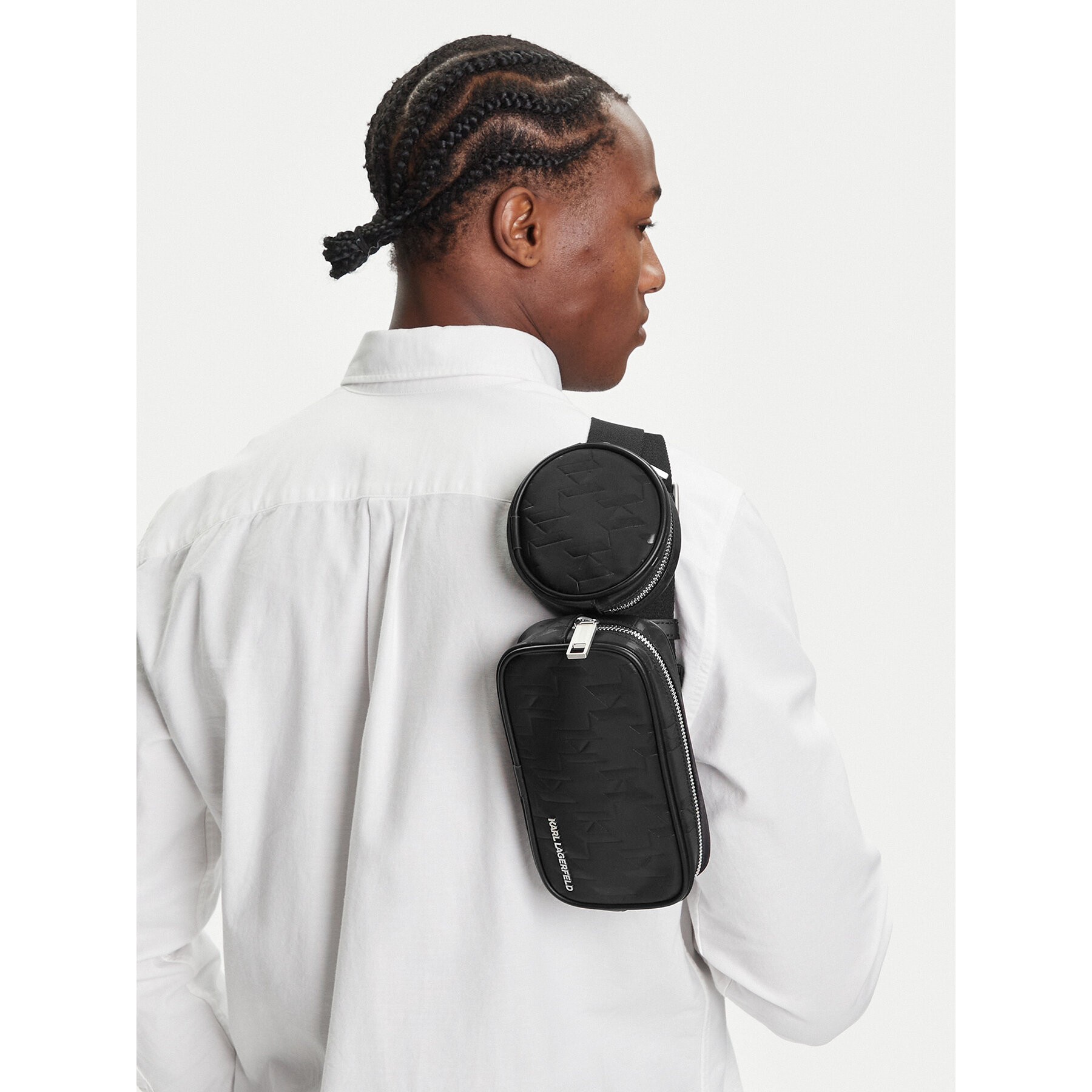 Borsetă KARL LAGERFELD A3M30165 Negru