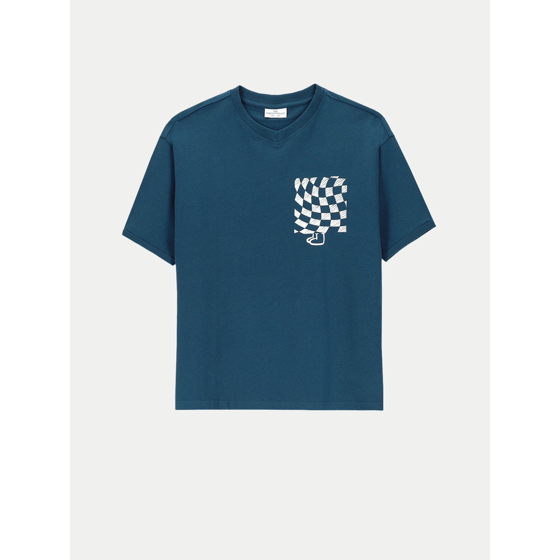 Coccodrillo Coccodrillo T-Shirt ZC4143204ABJ Σκούρο μπλε Regular Fit