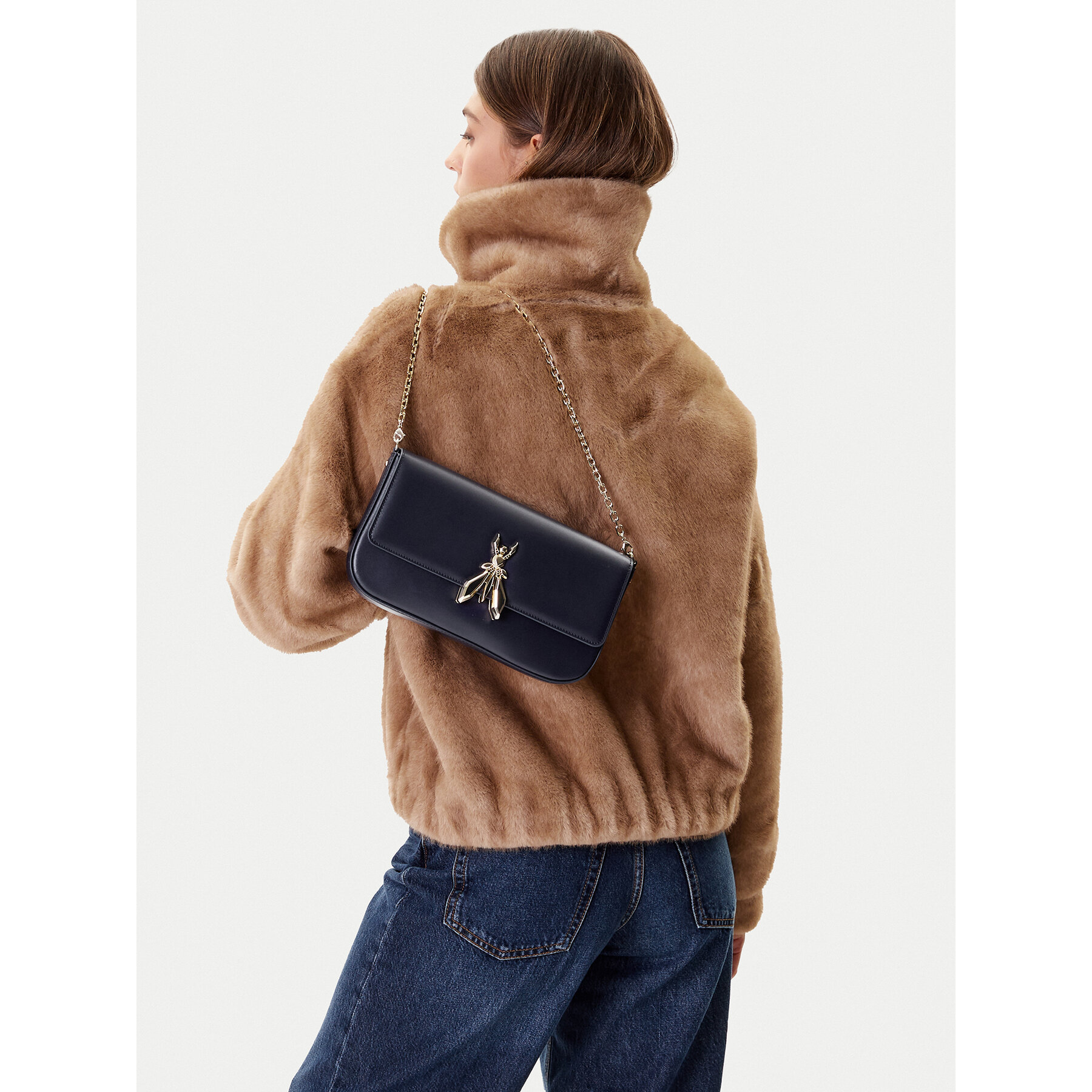 Geantă Patrizia Pepe 8B0229 L061 Negru