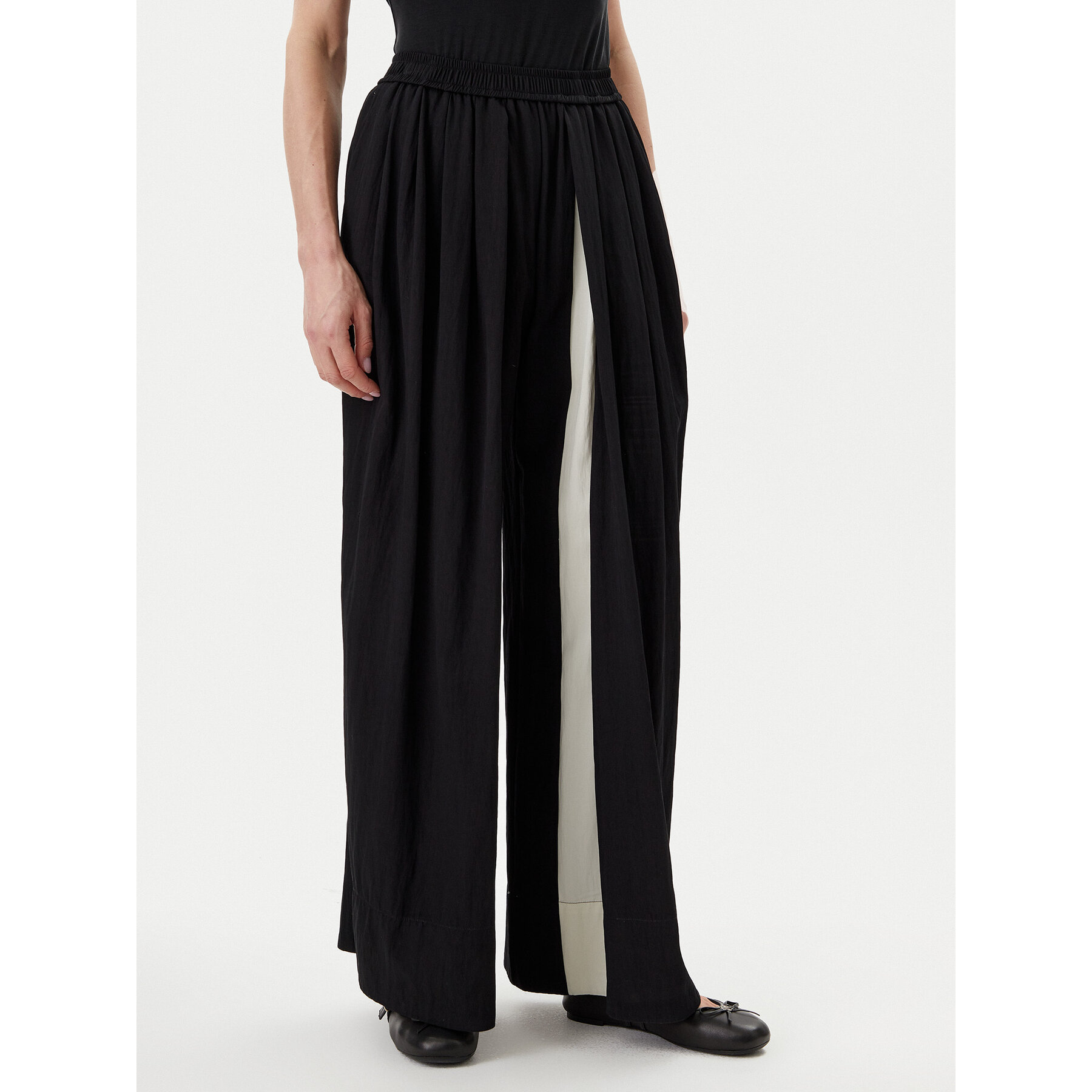 Eleh Palazzohose ESS250190 Schwarz Regular Fit