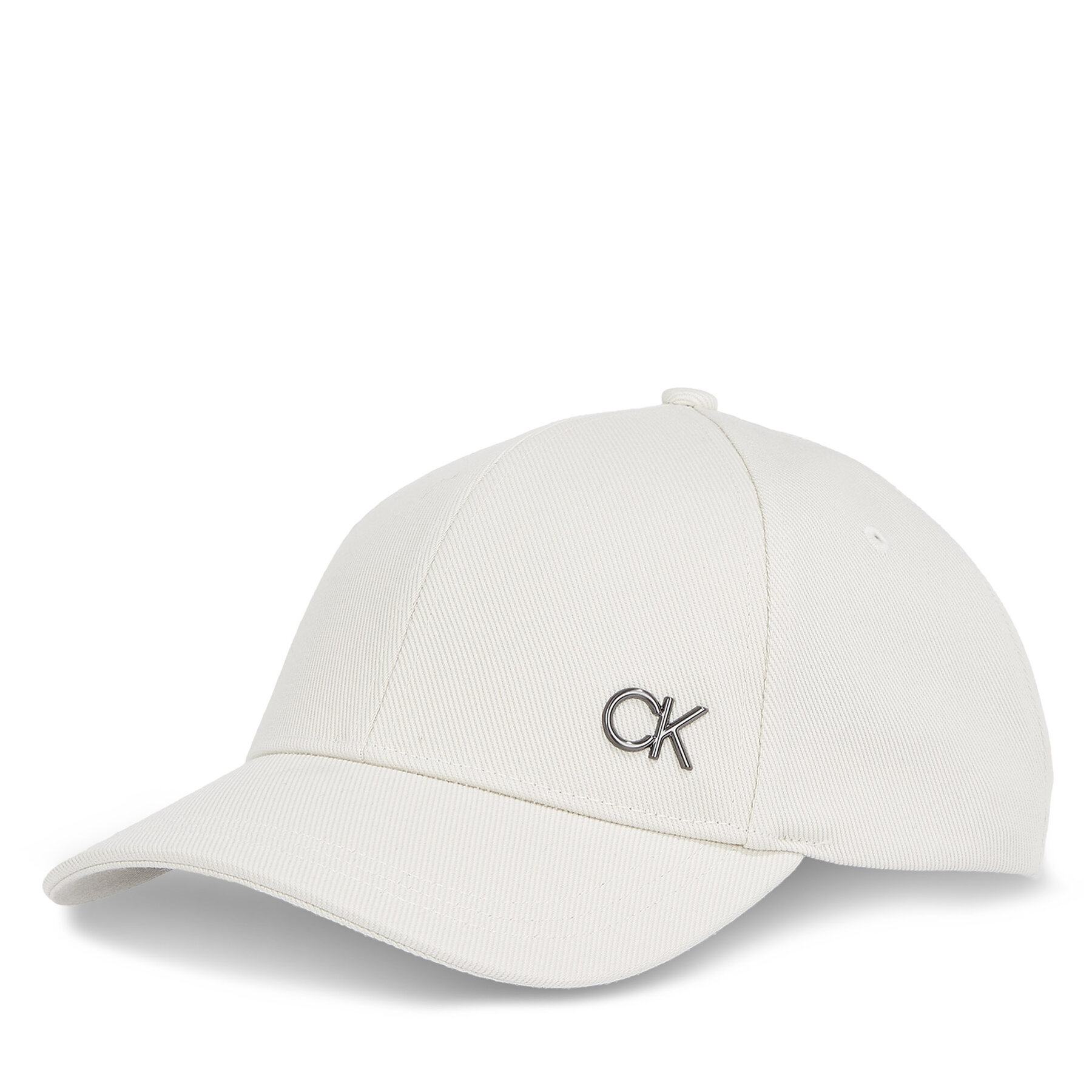 Șapcă Calvin Klein Bombed Metal K50K512349 Écru