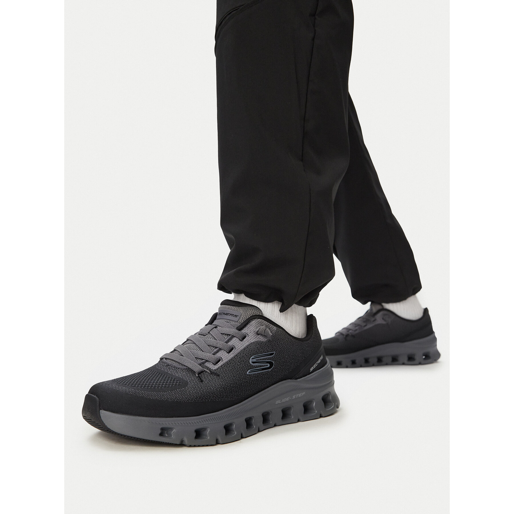 Sneakers Skechers Glide-Step Pro - Waverra 233132/BKCC Negru