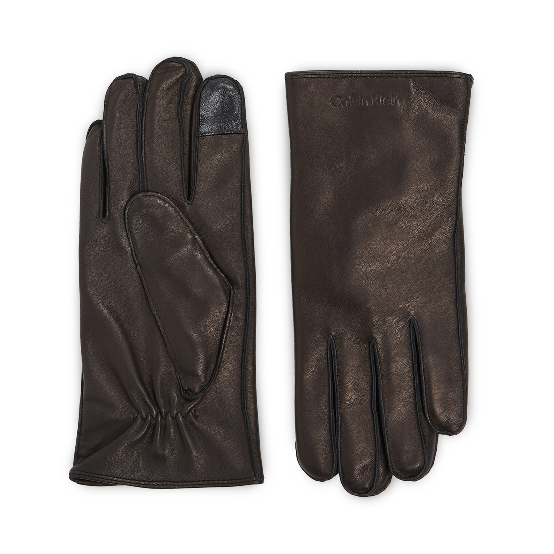 

Чоловічі рукавички Calvin Klein Stitched Leather Gloves K50K511015 Ck Black BAX, Чорний