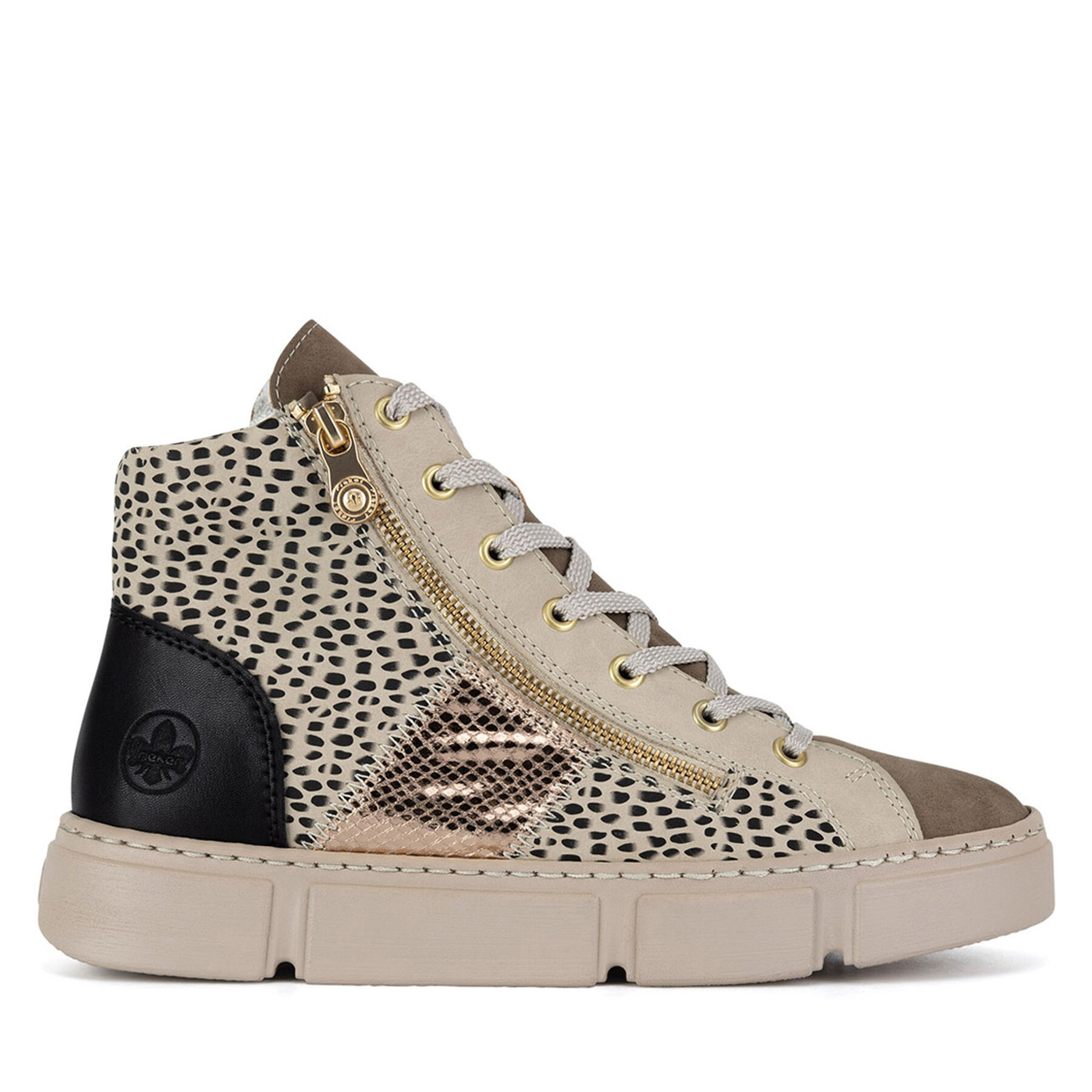 Stövletter Rieker N5931-62 Beige