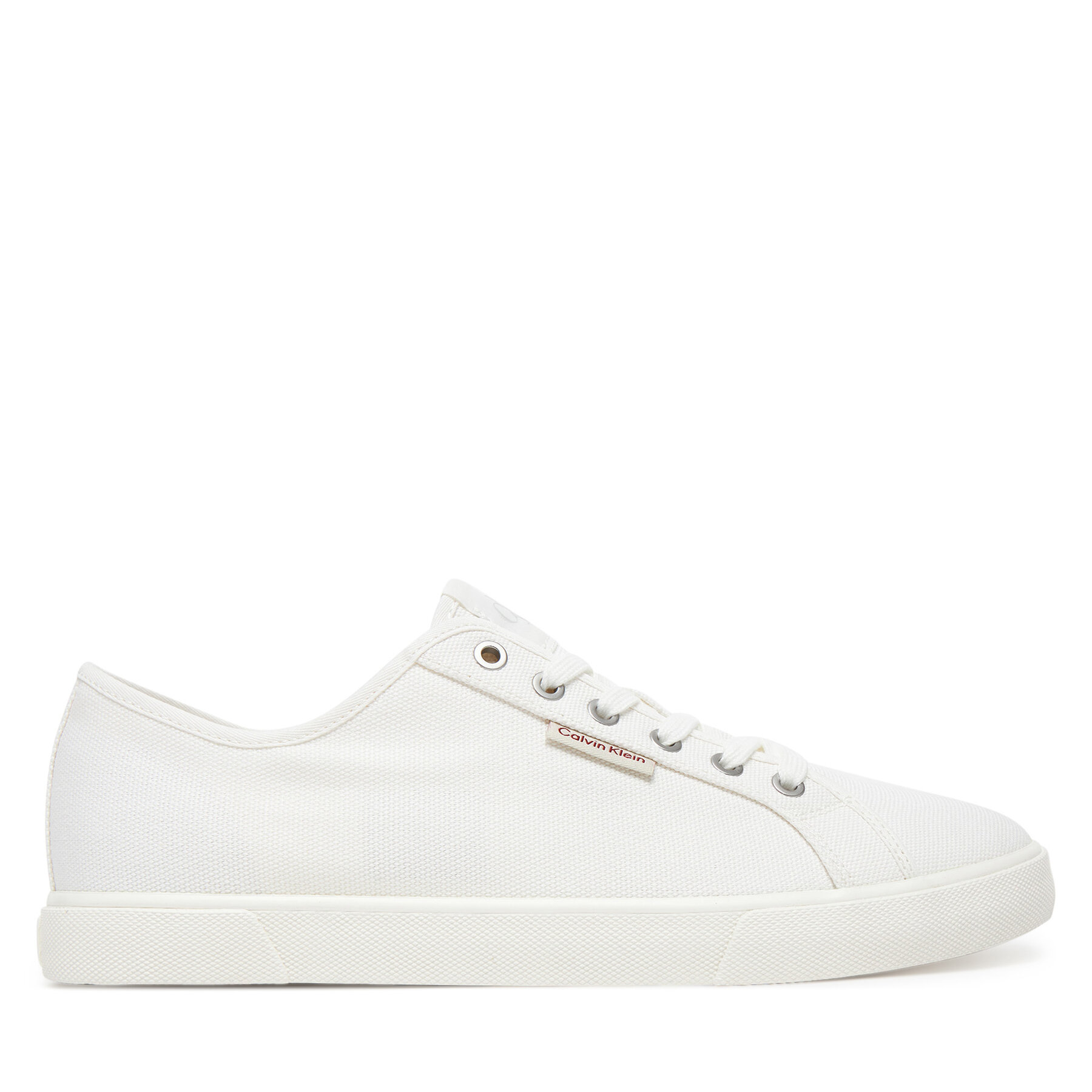 Scarpe sportive Calvin Klein Jeans Ess Vulc Low Mg Cv YM0YM01301 Bianco