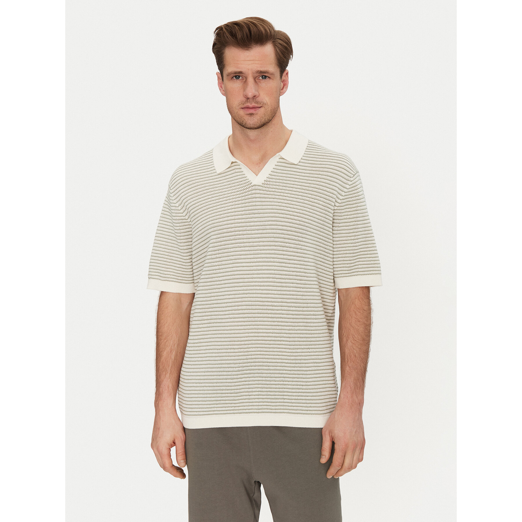 Only & Sons Pólóing Kian 22033457 Bézs Relaxed Fit