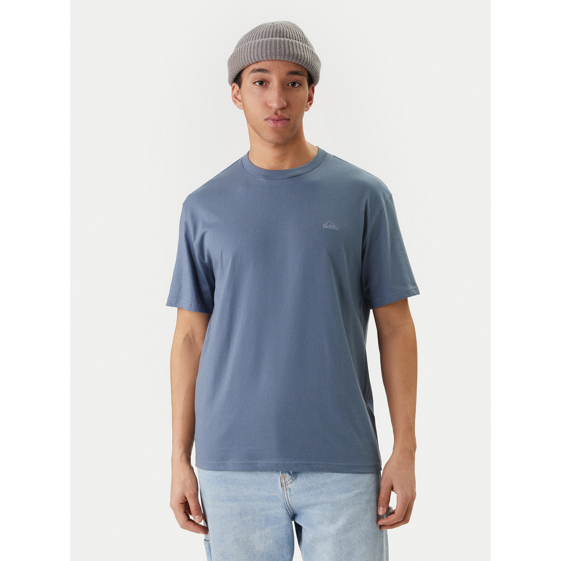 Quiksilver T-Shirt Salt Water EQYZT08204 Μπλε Regular Fit
