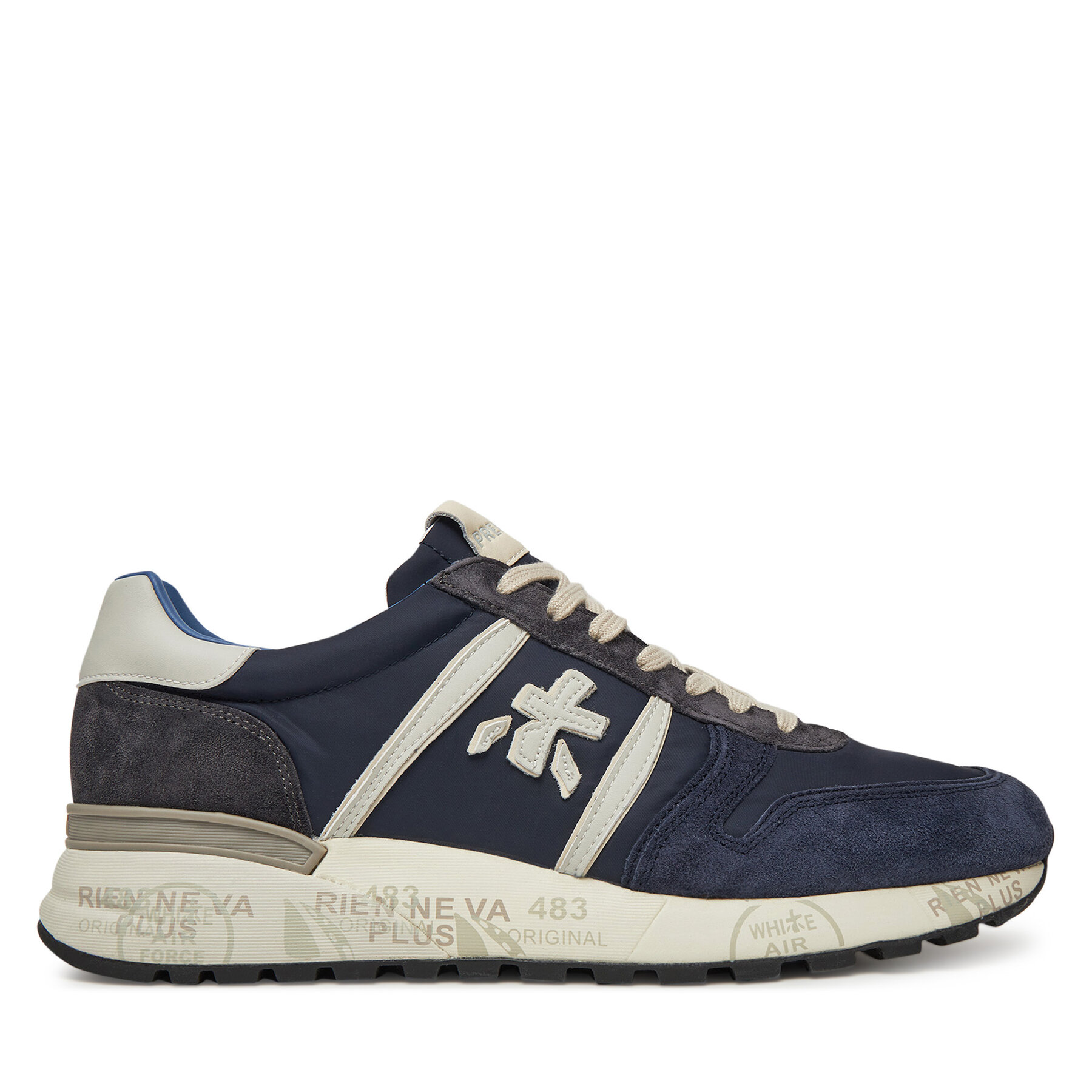 Sneakers Premiata LANDER VAR 7204 Bleumarin