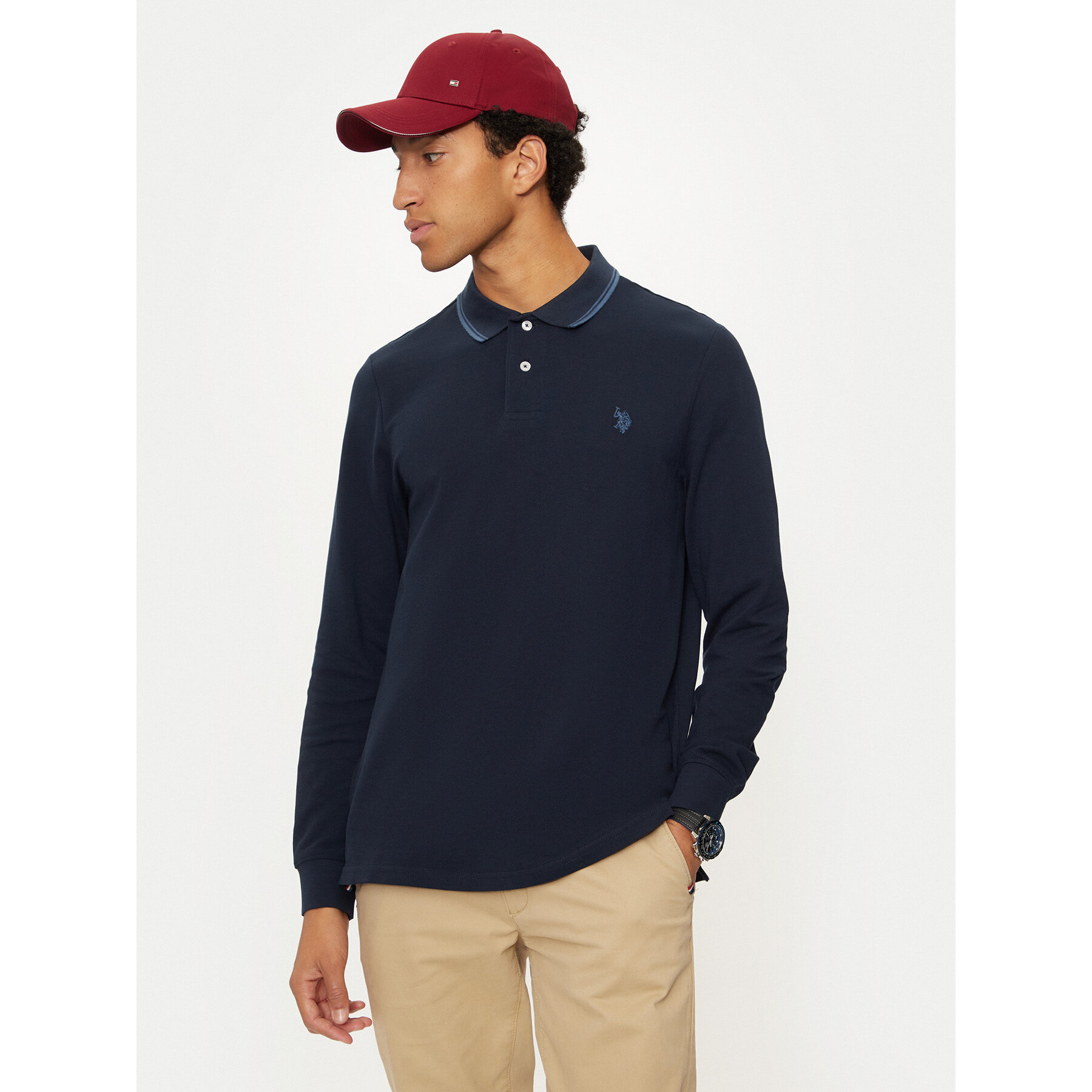 U.S. Polo Assn. U.S. Polo Assn. Polo MUP2255 Σκούρο μπλε Regular Fit
