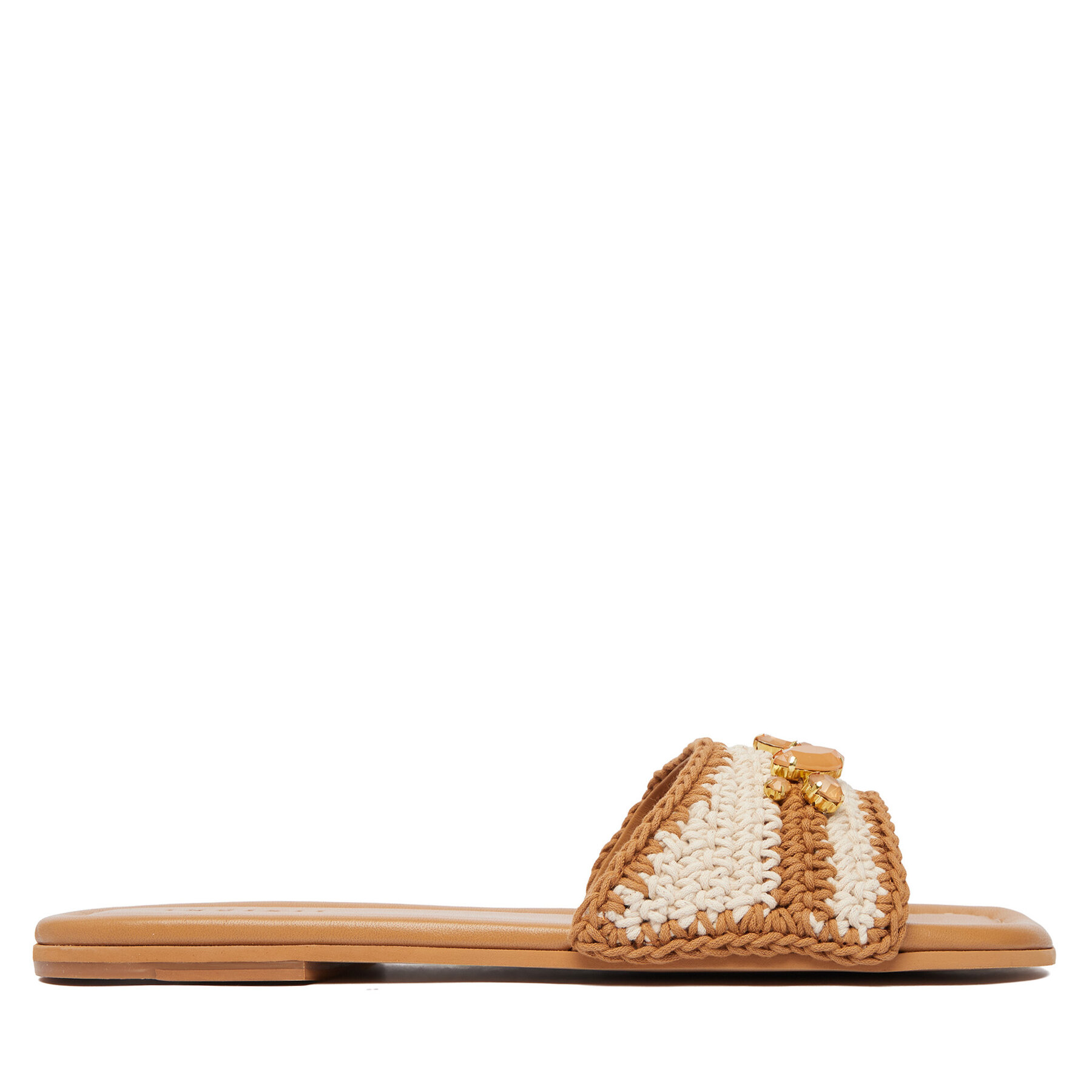 Šľapky Inuikii Woven Cali 1014.003.0041.164 Krémová