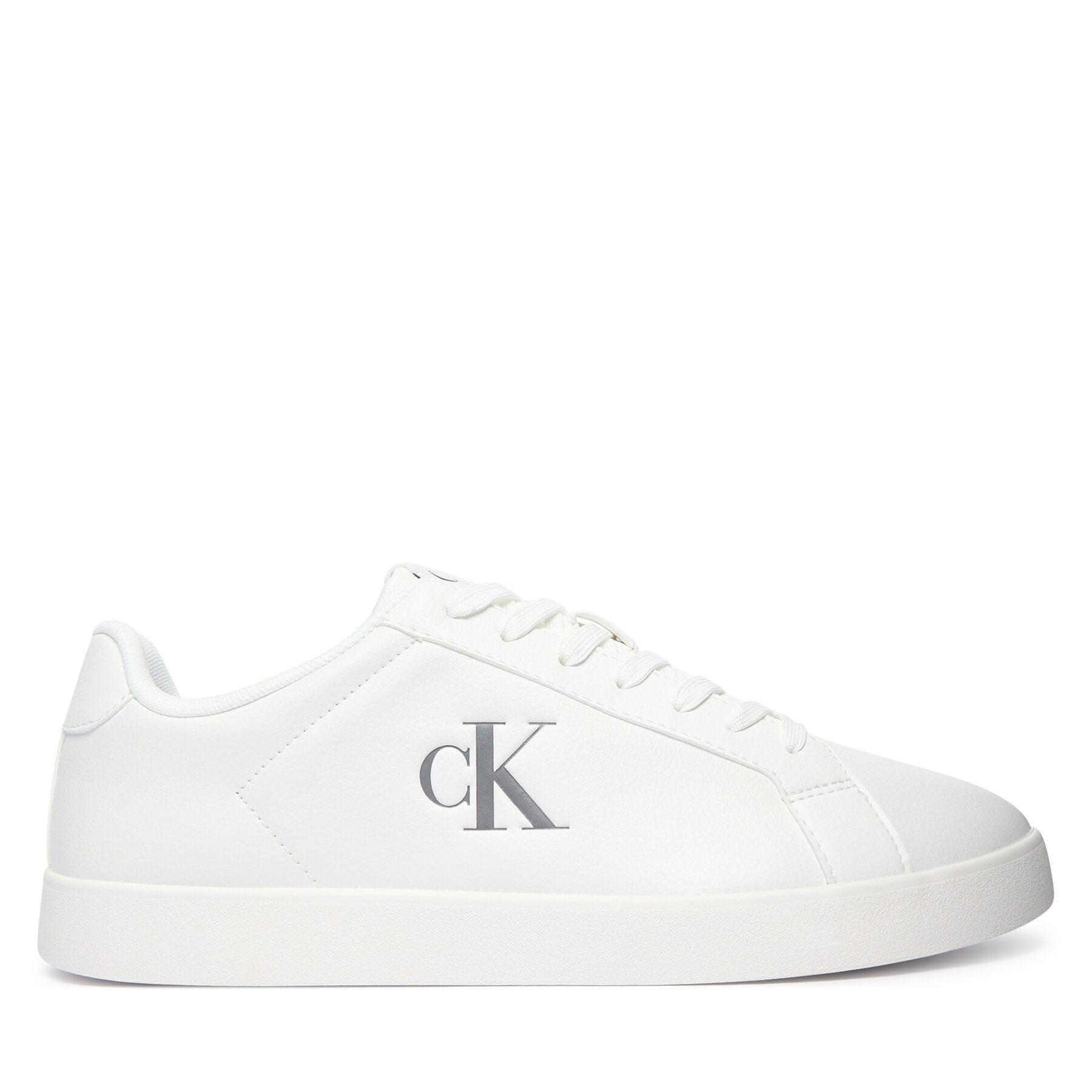 Tenisice Calvin Klein 3 Cupsole Derby Pu Tmb HM0HM02331 Bijela