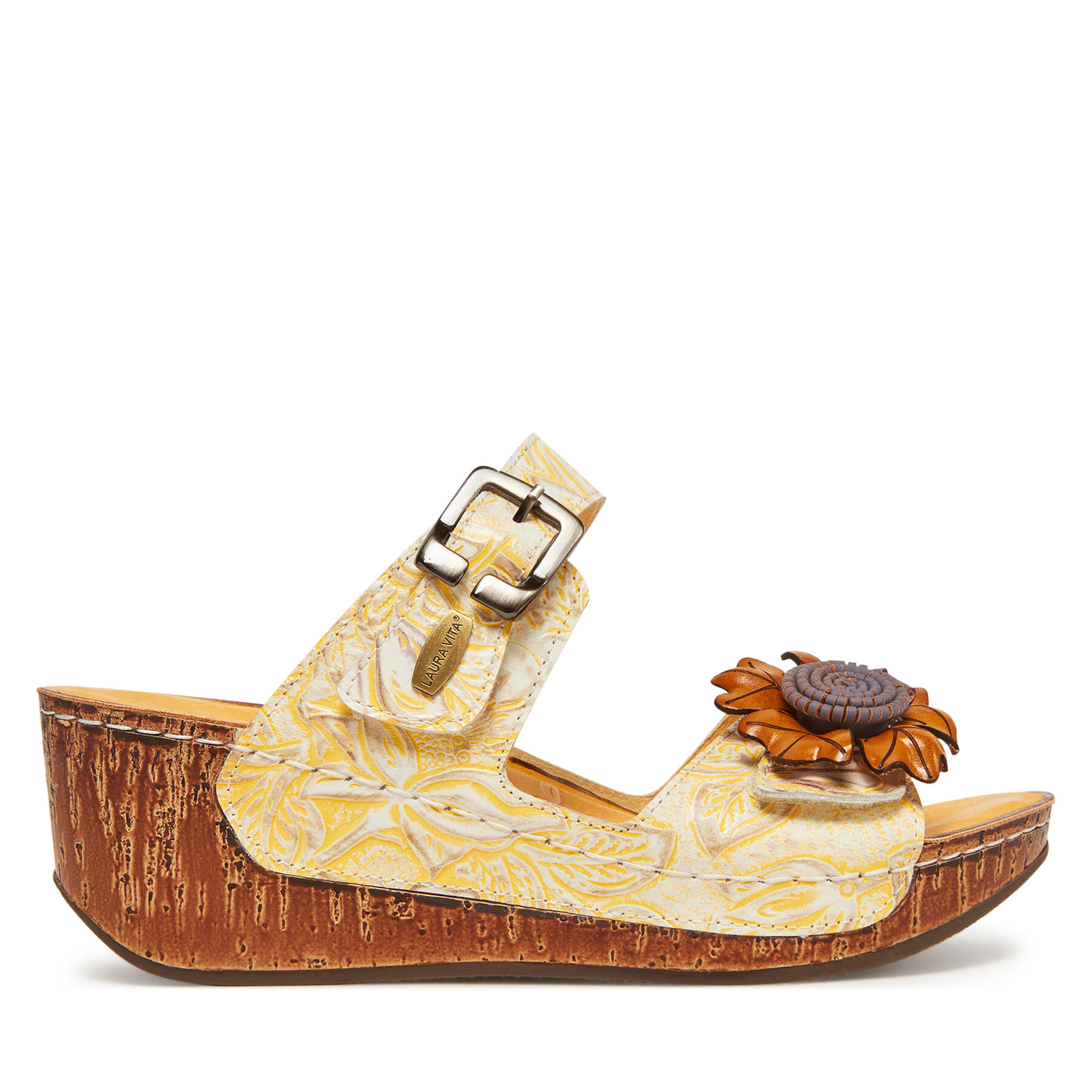Ciabatte Laura Vita Dino 31 Giallo