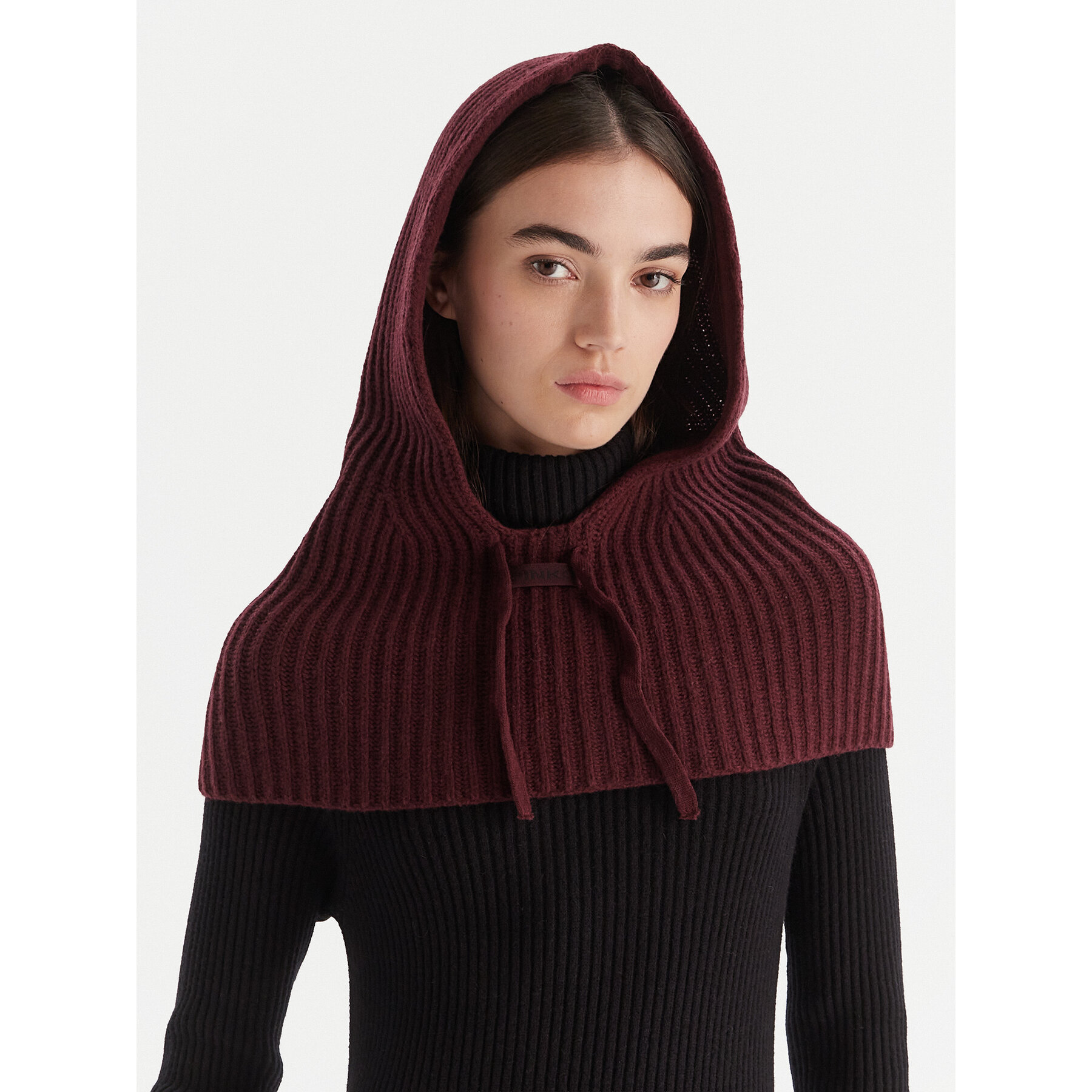 Fular tip guler PINKO 104494 A2Z1 R57 Vișiniu