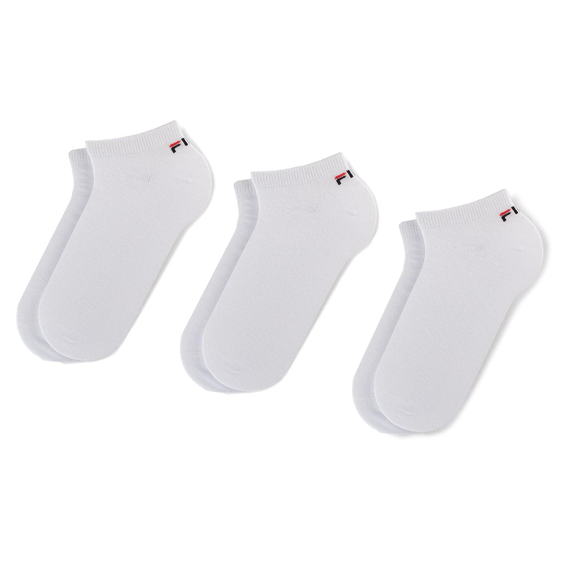  3 pár unisex bokazokni Fila Calza F9100 Fehér akciós termékkép 1