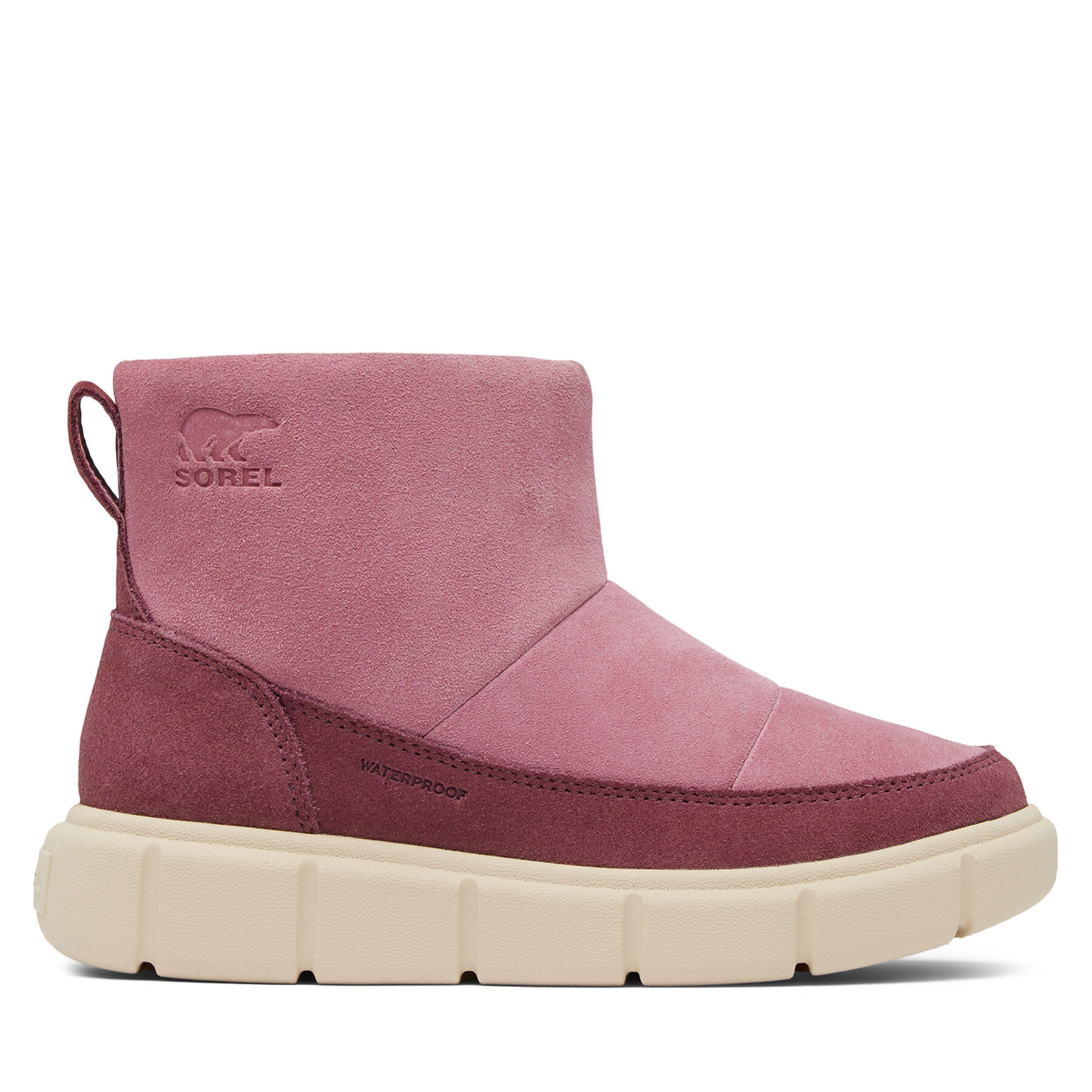 Bottes de neige Sorel Youth Sorel Explorer III Slip-On WP 2101331627 Rose