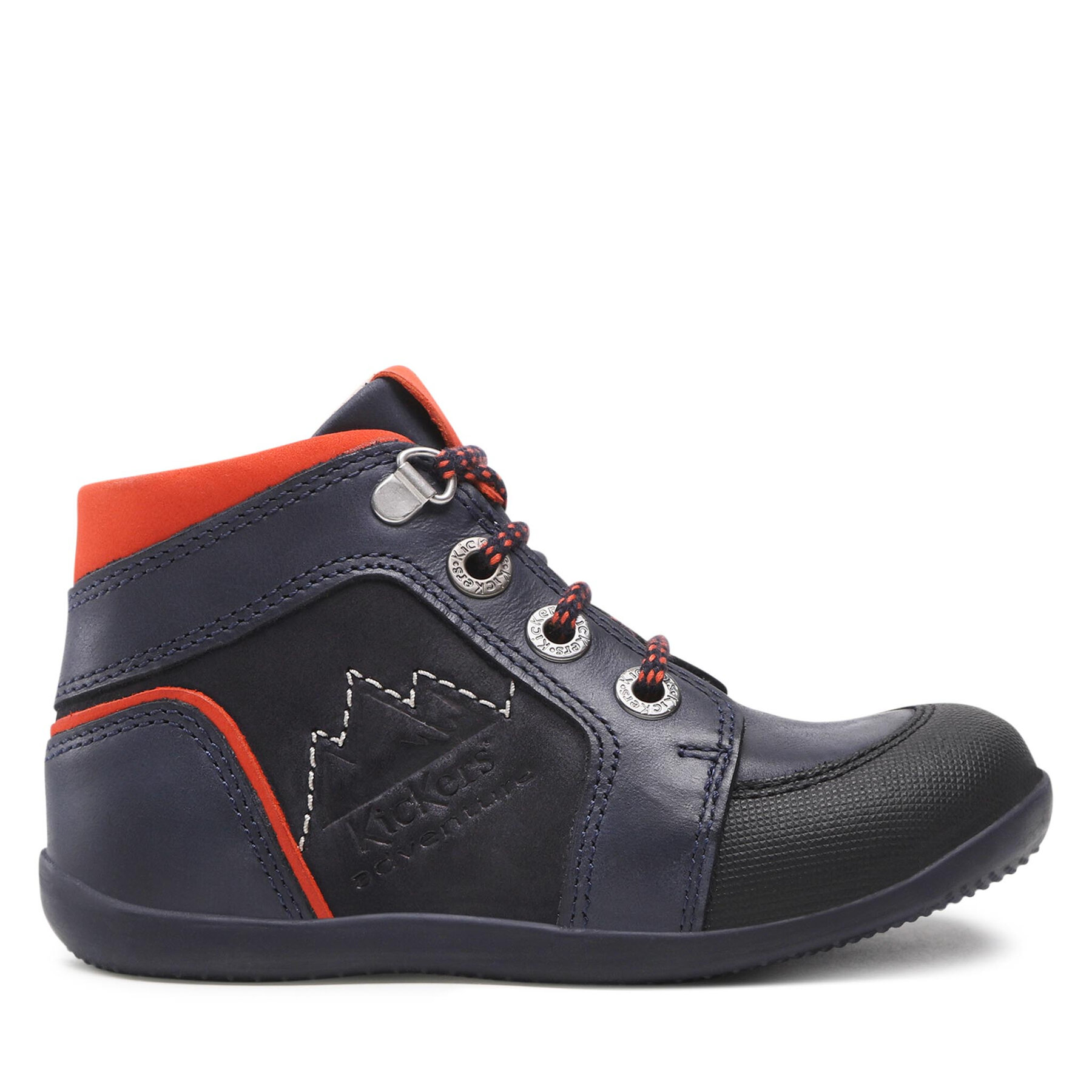 Chlapec Šnurovacia obuv Kickers, Rozmer: 25, Tmavomodrá, Bins Mountain 878602-10