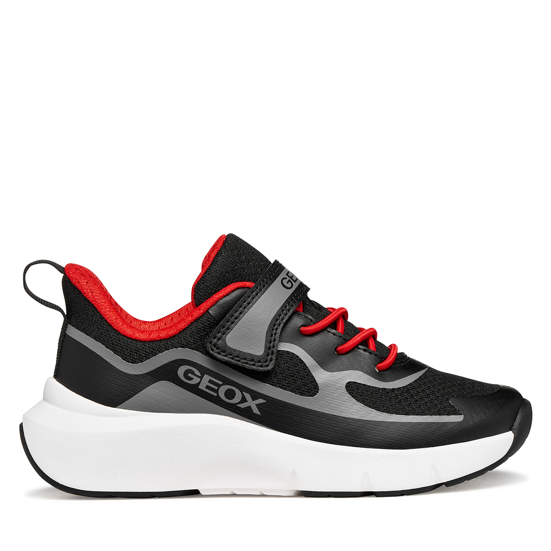 Sneakersy Geox J Pro-Ran Boy J65P7F 01454 C0048 M Čierna