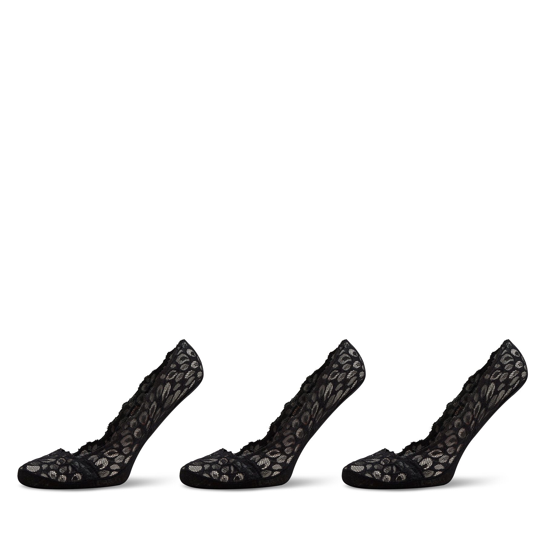 3er-Set Damen Sneakersocken Jenny Fairy 4WB-005-SS24 Schwarz, Größe 35_38