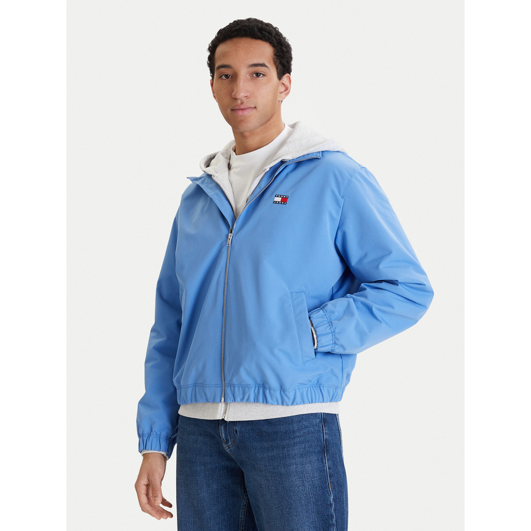 Tommy Jeans Übergangsjacke Essential DM0DM22720 Blau Regular Fit