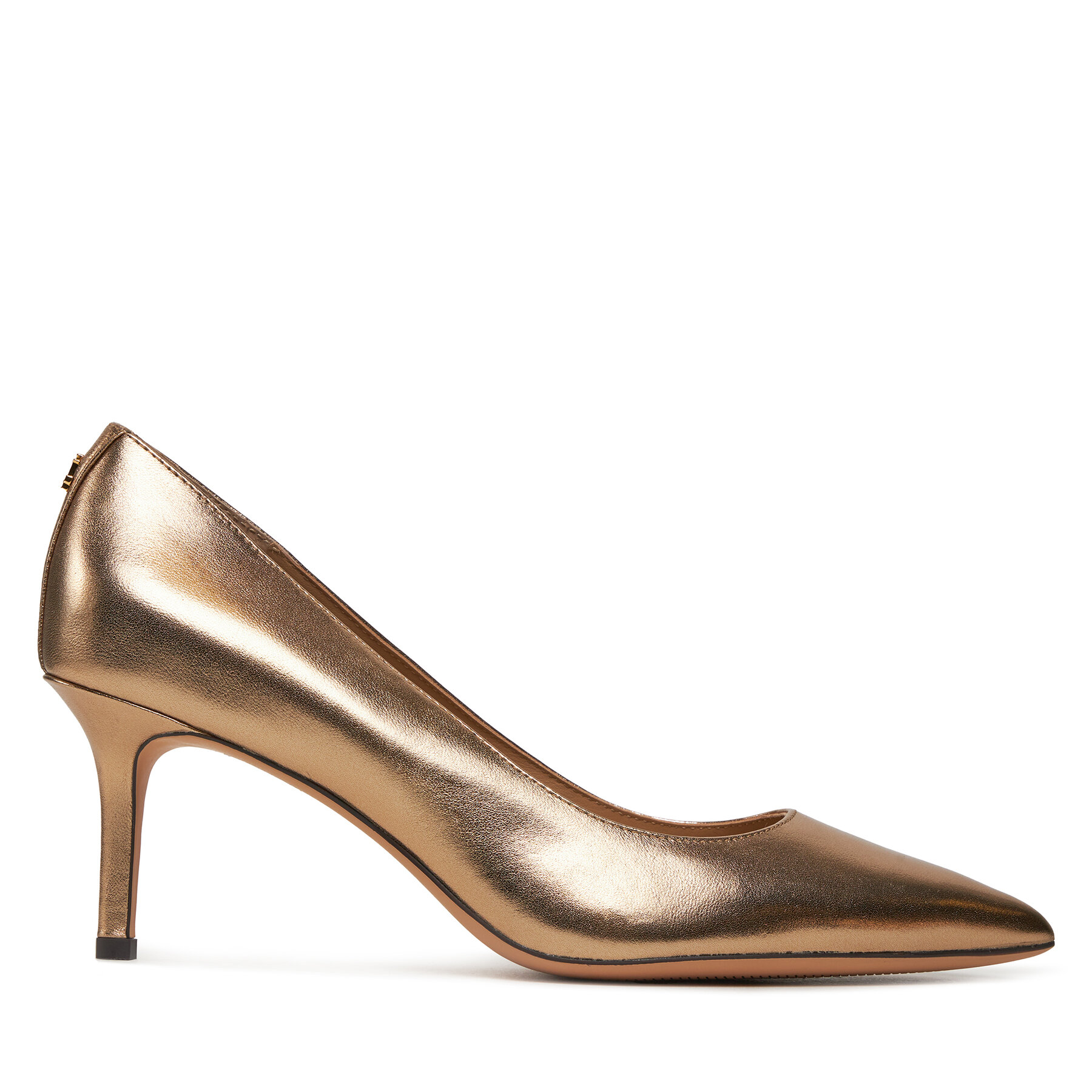 Čevlji z visoko peto Lauren Ralph Lauren Lanette 802925503001 Soft Bronze 200