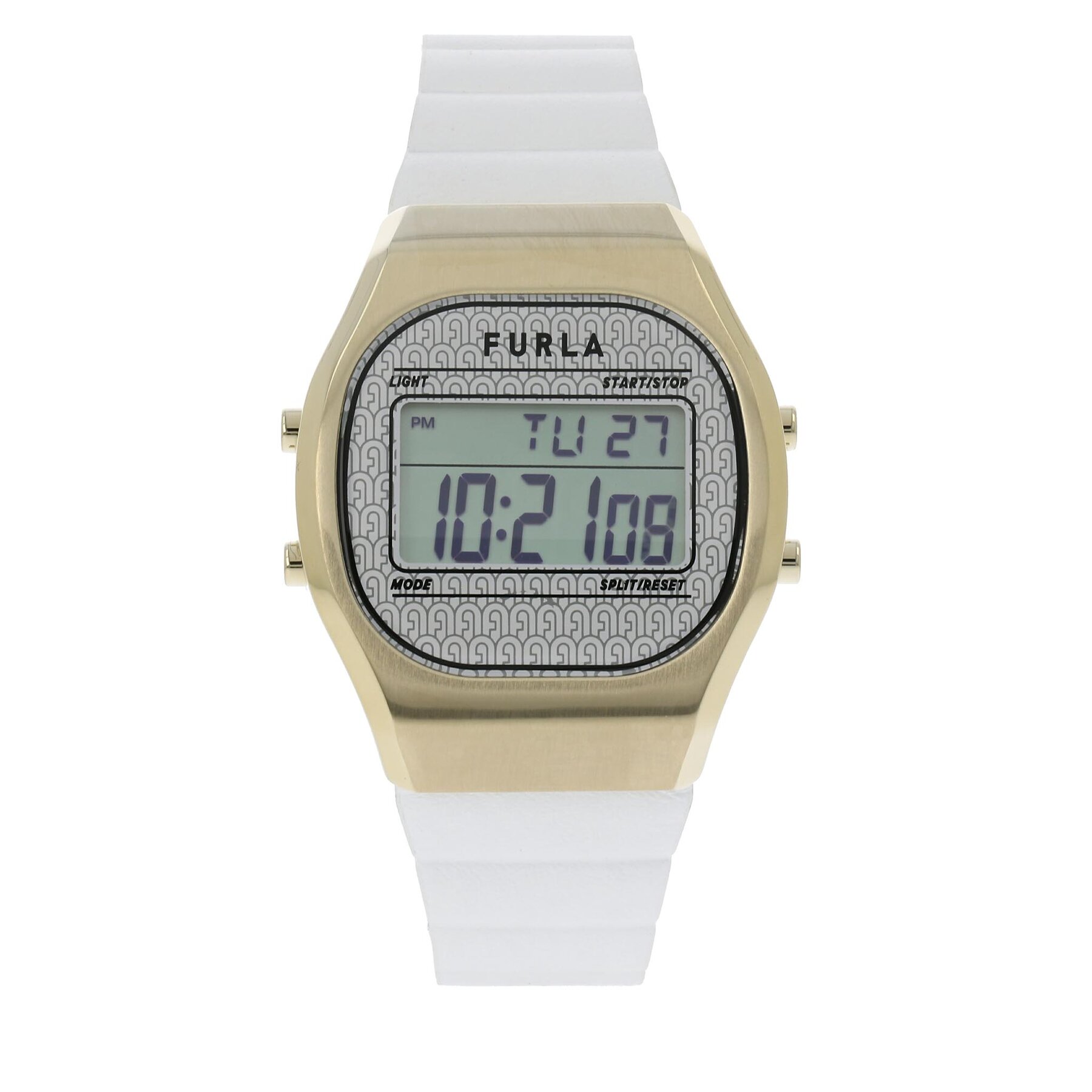 Ρολόι Furla Digital WW00040VIT00001B00100720CNW Λευκό