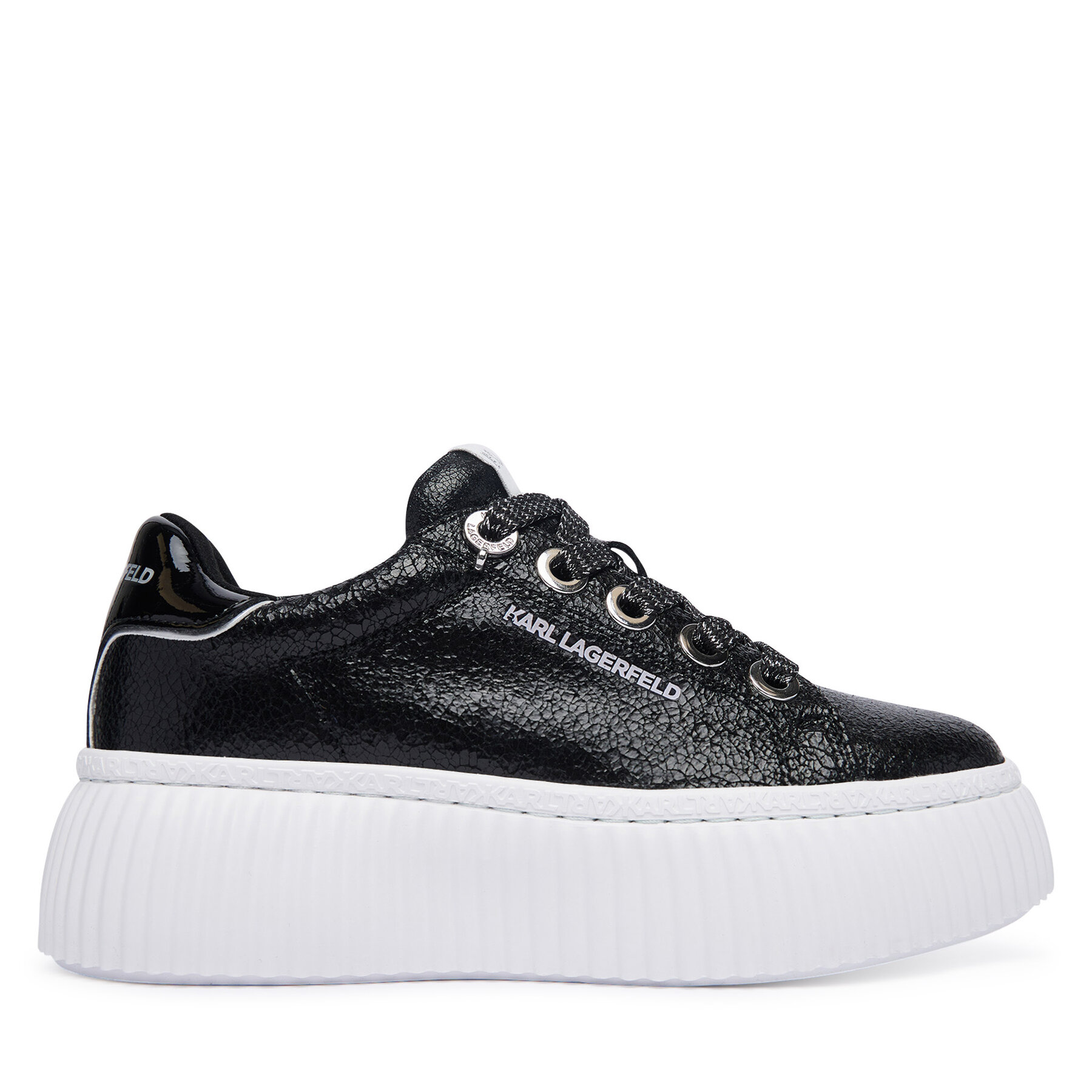 Tenisice KARL LAGERFELD KL42376C Crna