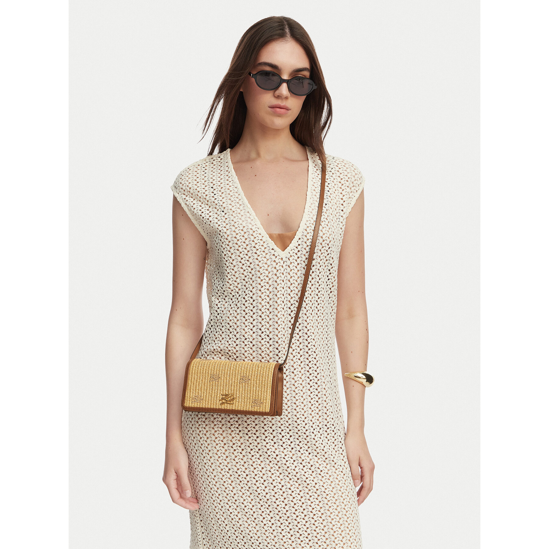 Torbica KARL LAGERFELD B2W30270 Smeđa
