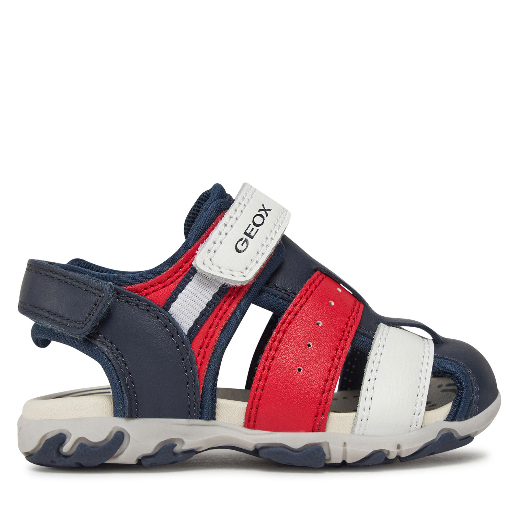 Geox Σανδάλια Geox B Sandal Flaffee Boy B4559B 08515 C0735 M Σκούρο μπλε