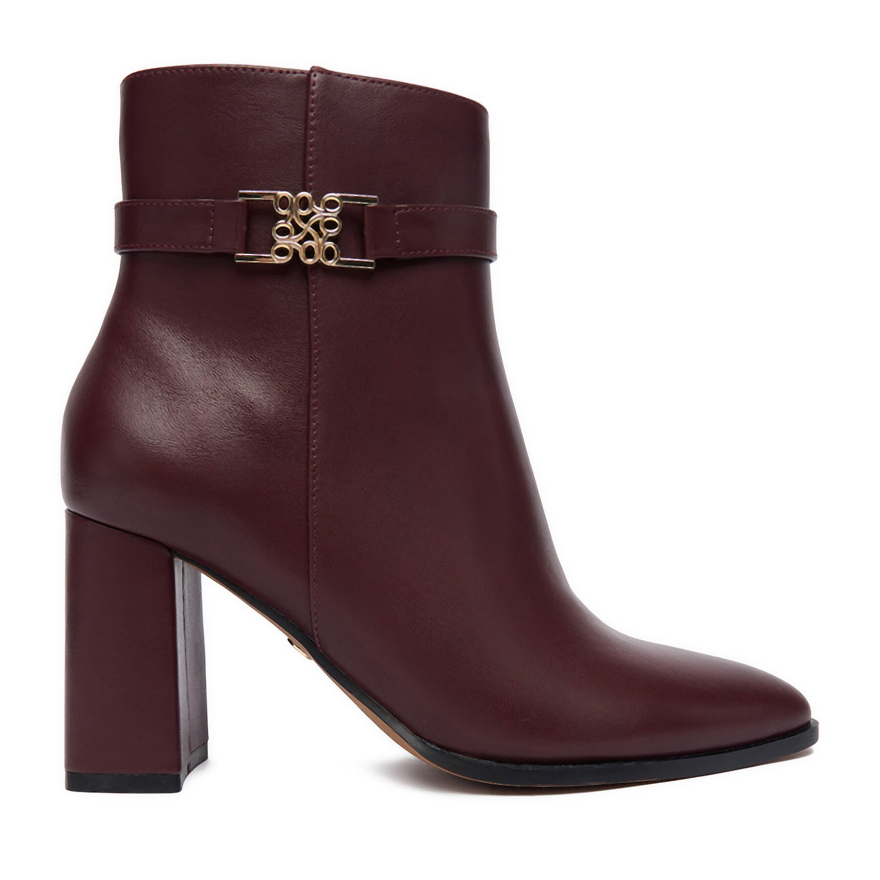 Členková obuv Nine West CEO-NASIRA-01 Bordová