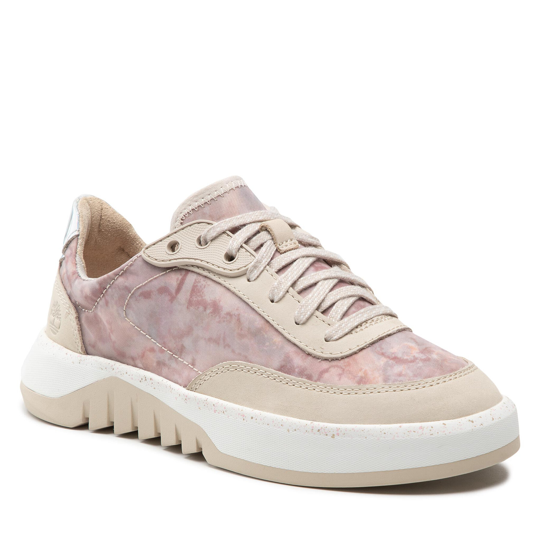 Sneakers Timberland Supaway F/L Ox TB0A5TCGF48 White Suede W Pink epantofi.ro imagine noua