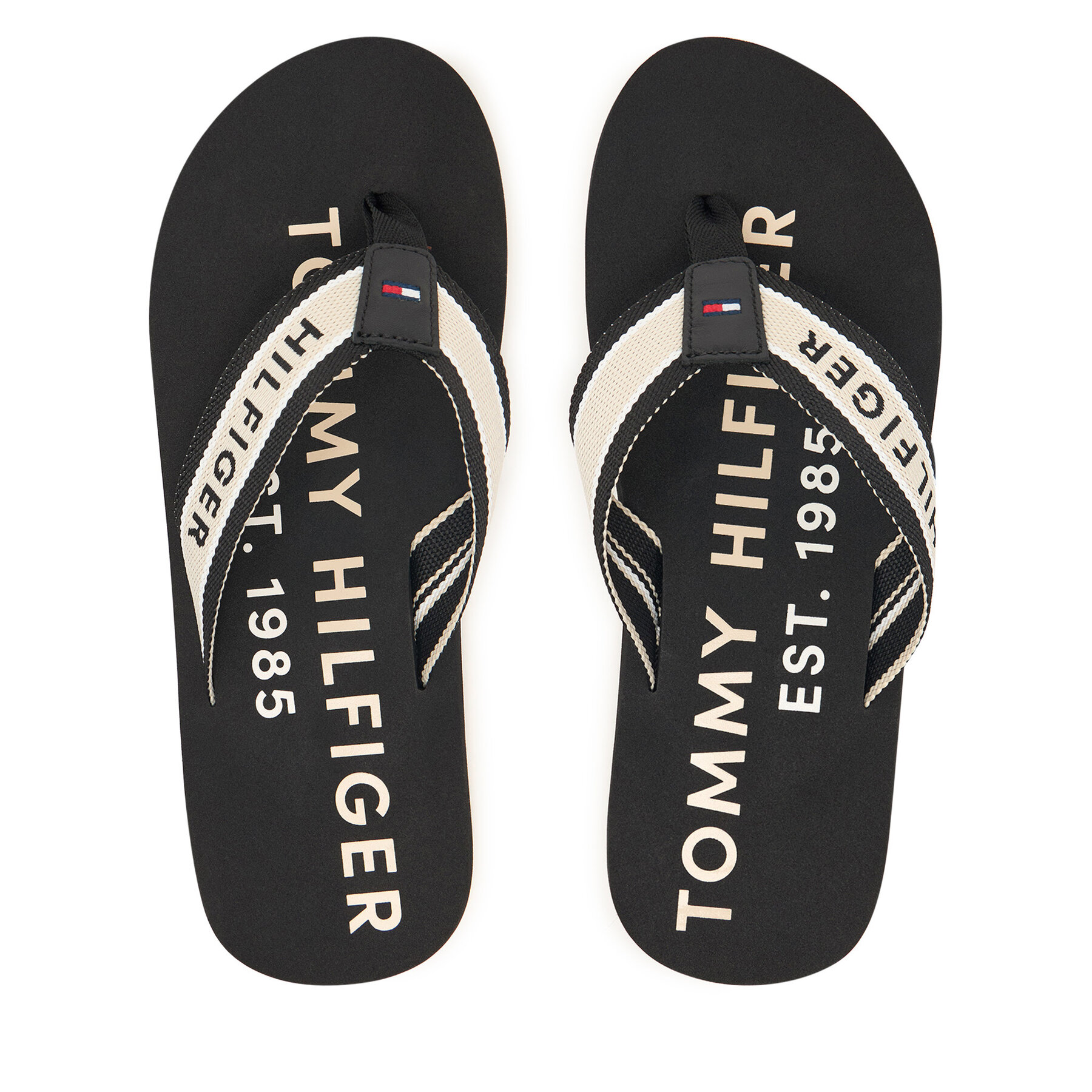 Σαγιονάρες Tommy Hilfiger Sporty FM0FM05805 Μαύρο