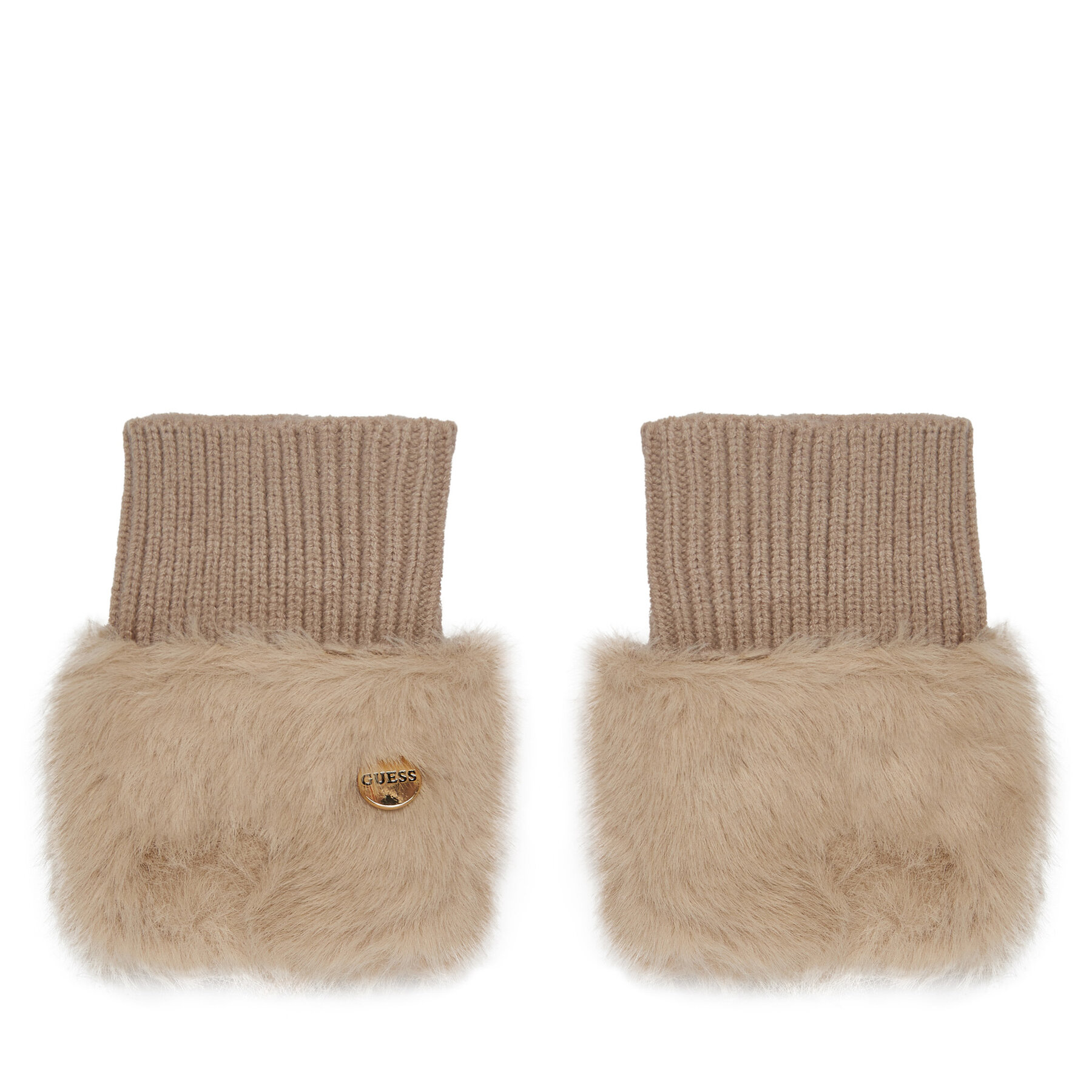 Guanti da donna Guess AW5208 POL02 Écru, Taglia L, taglia : L