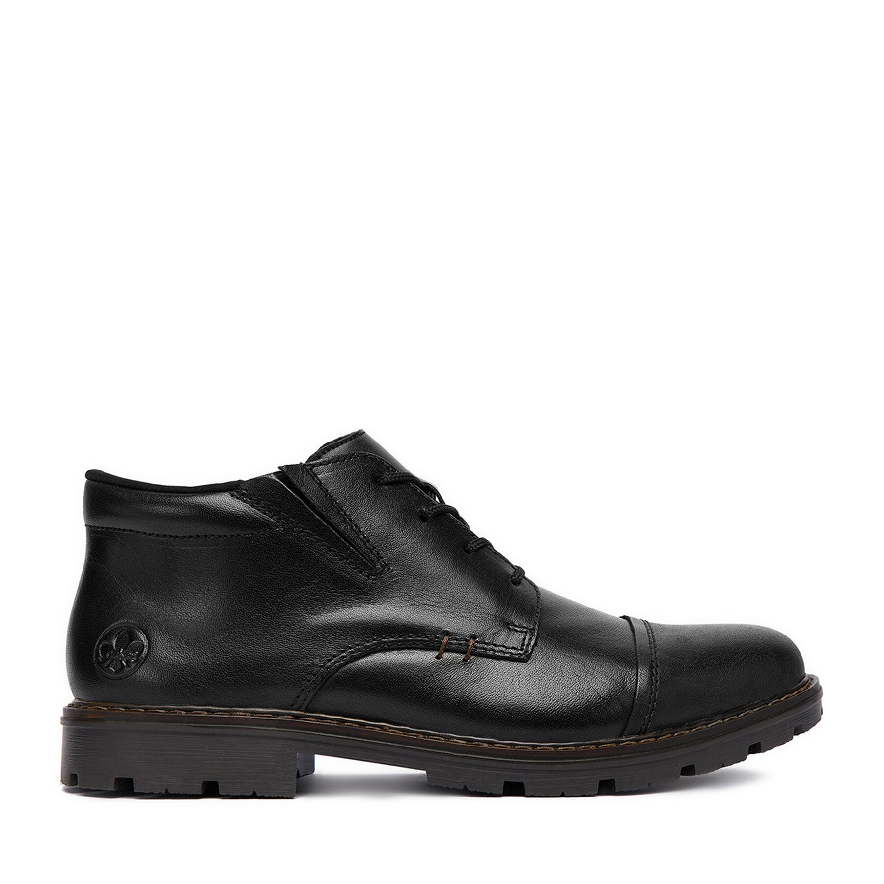 Rieker Uomo Polacchine, Taglia 47, Nero, CEO-12101-00, taglia : 47