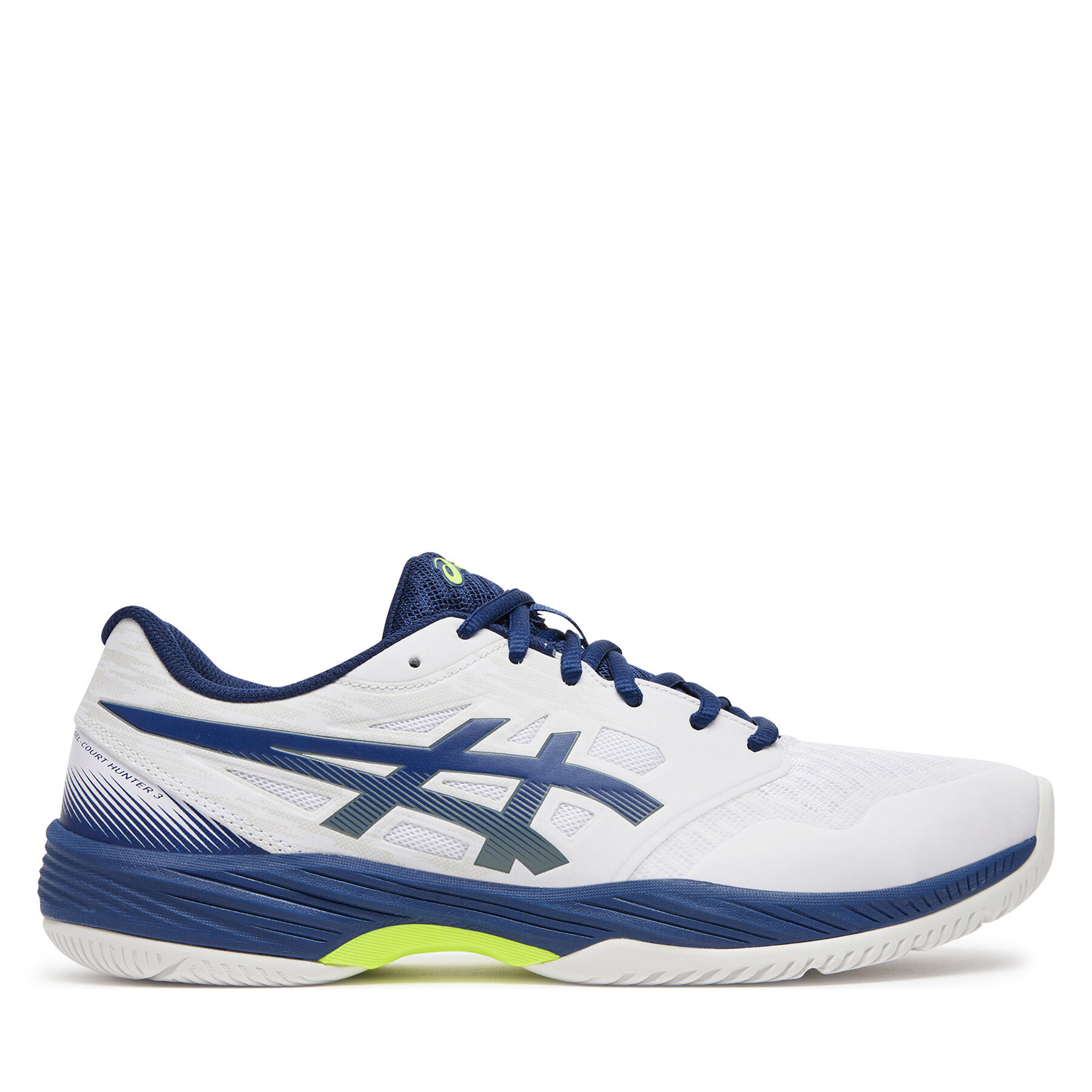 Chaussures pour sport en salle Asics Gel-Court Hunter 3 1071A088 Blanc