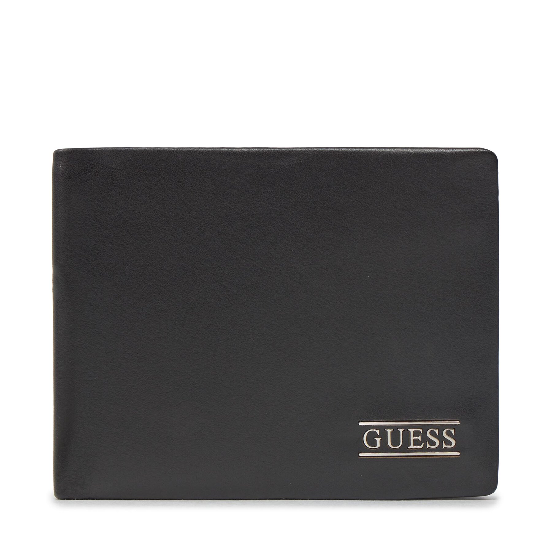 Duży Portfel Męski Guess Czarny New Boston R Slg SMNEBR LEA20