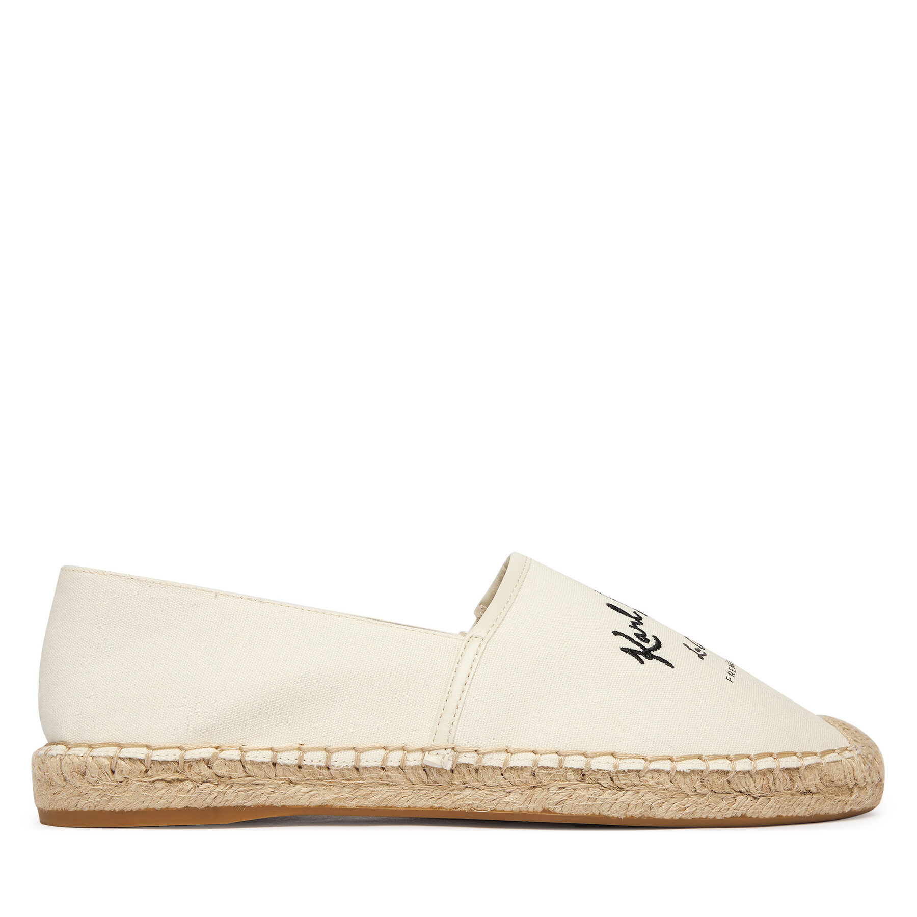 Espadrilky KARL LAGERFELD KL80110A Écru