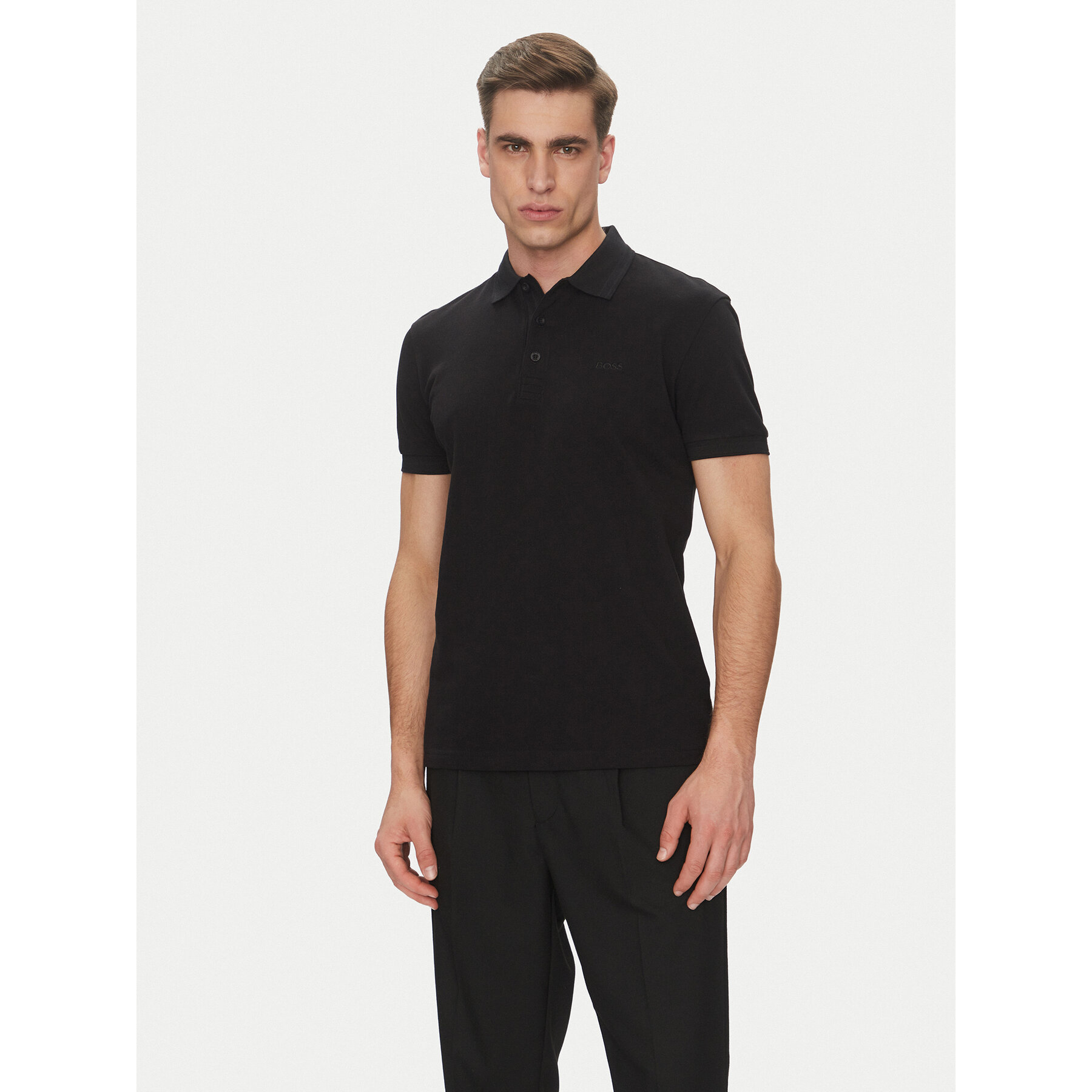 Boss Polo Paddy 50469055 Nero Regular Fit