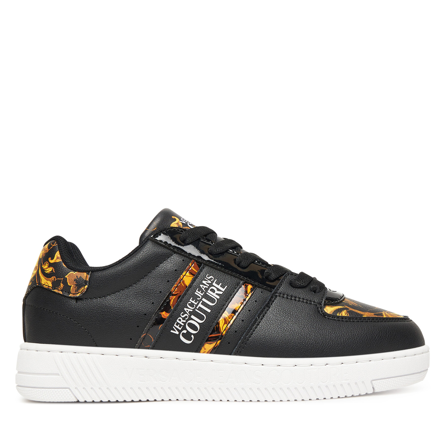 Versace Jeans Couture Dámske Sneakersy, Rozmer: 37, Čierna, 79VA3SJ7