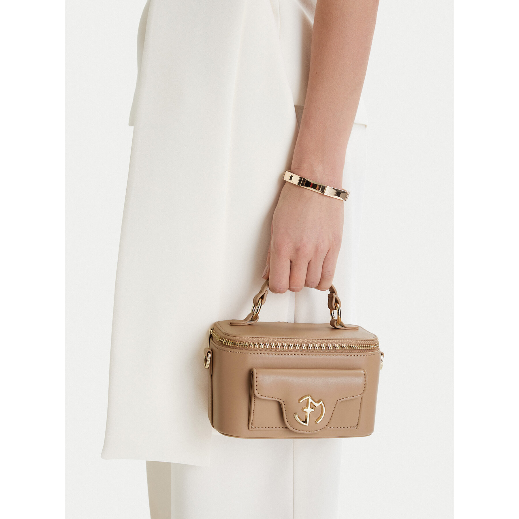 Τσάντα Eva Minge EO-AMY-LDA8633 Μπεζ