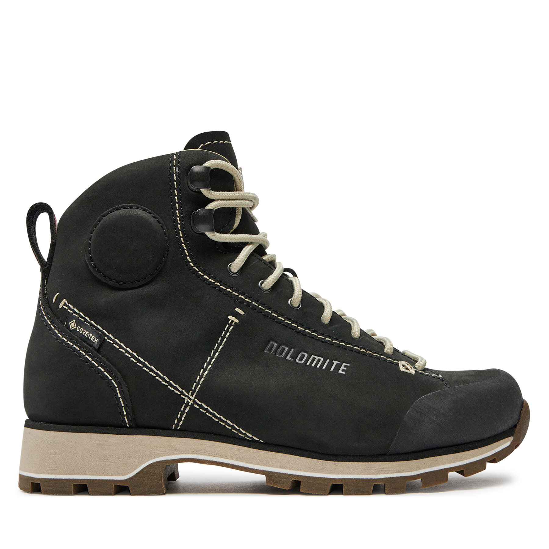 Damen Trekkingschuhe Dolomite, Schuhgröße 37_5, Schwarz, Cinquantaquattro High Fg W Gtx GORE-TEX 268009-0119004